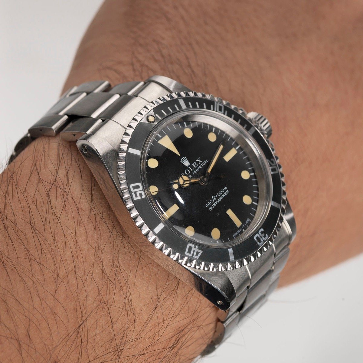 Curated Rolex 5513 Submariner Non Serif Package