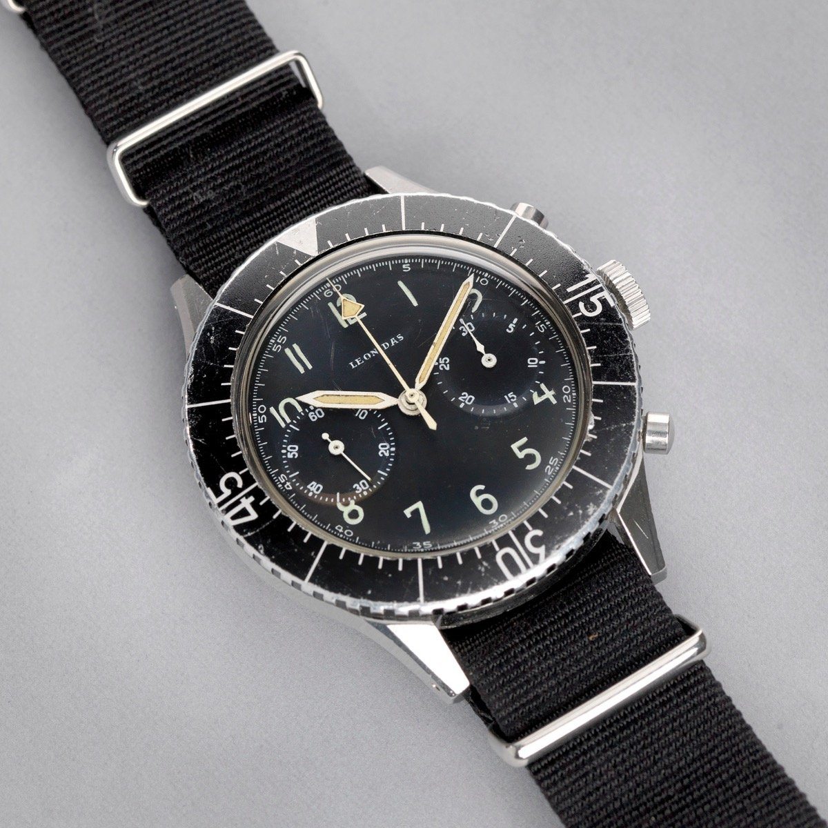 Leonidas CP-2 Issued Chronograph AMI Italian Air Force