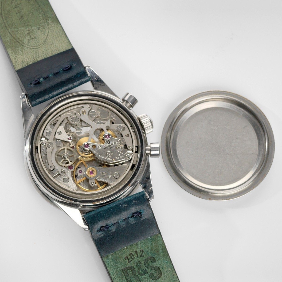 Universal Geneve Blue Compax Reference 884.495