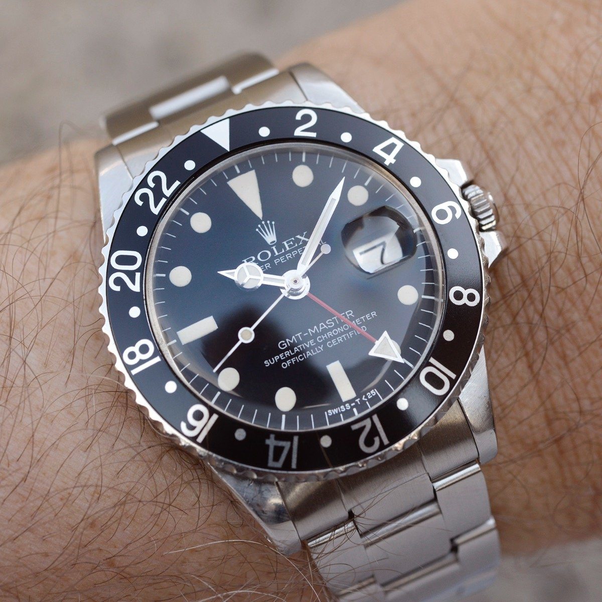 Rolex 1675 Mk5 Maxi Dial GMT Master