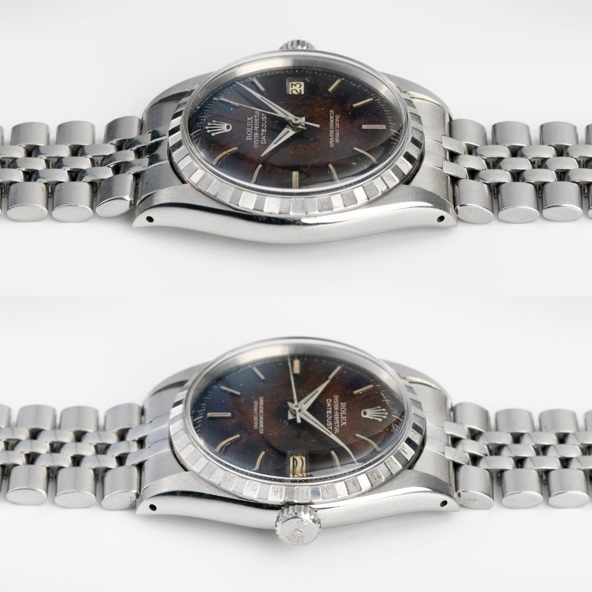 Rolex 6605 Datejust Tropical Gilt Dial 1957