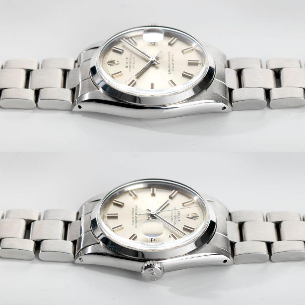 Rolex Datejust 1600 Silver Wide Boy Dial 1968