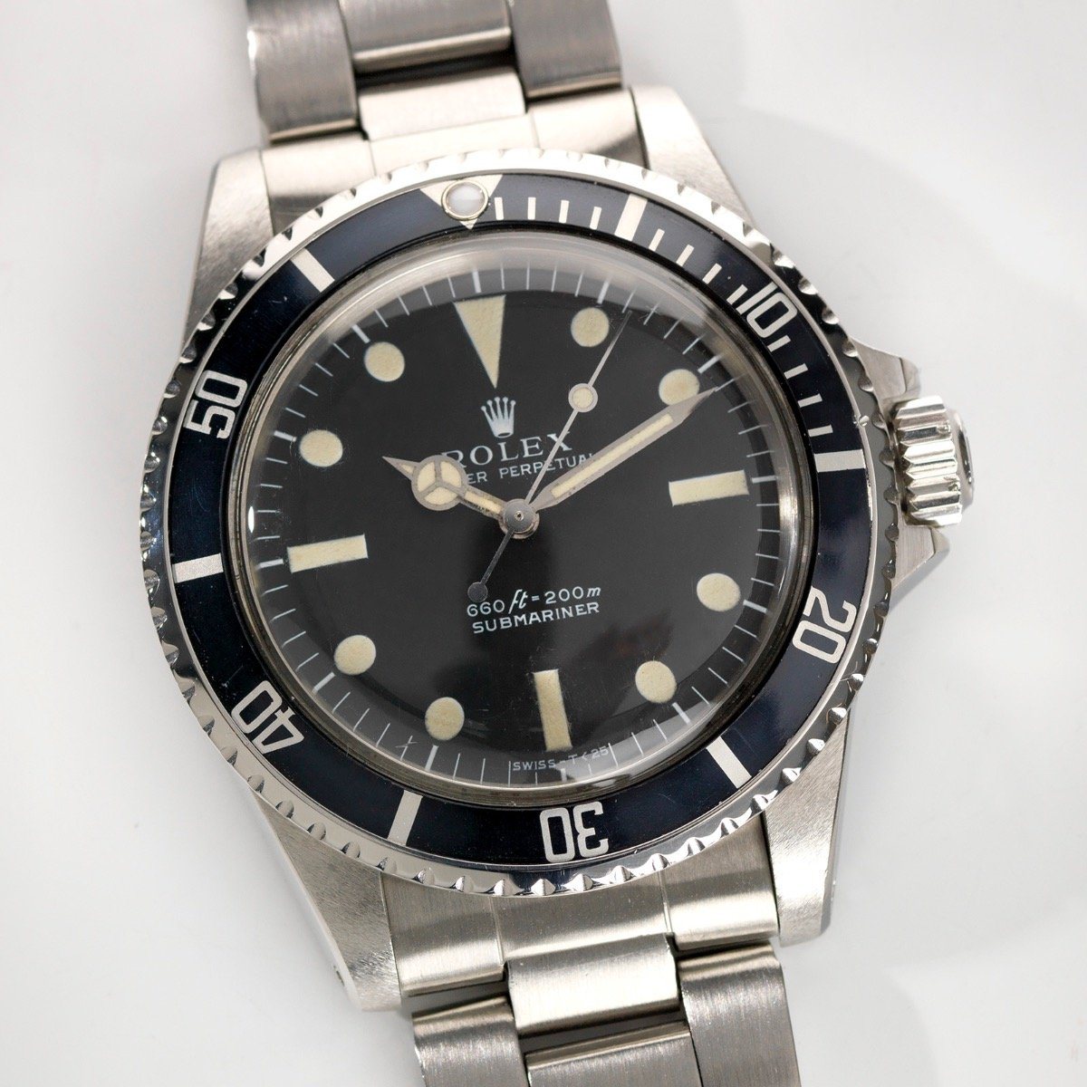 Rolex Submariner Serif Matte Dial 5513
