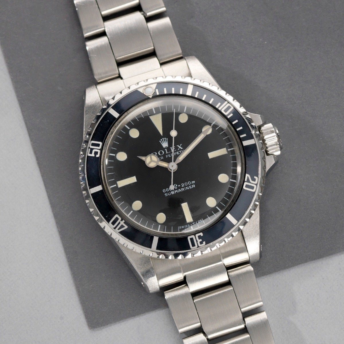 Rolex Submariner Serif Matte Dial 5513