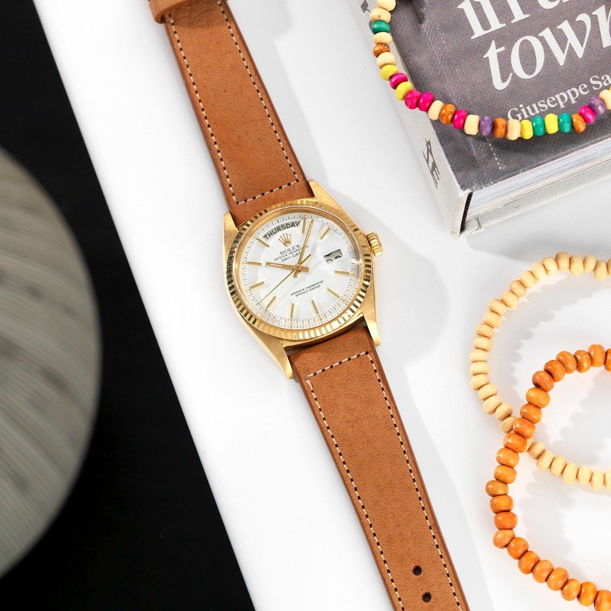 Rolex Day-Date White Dial 1803