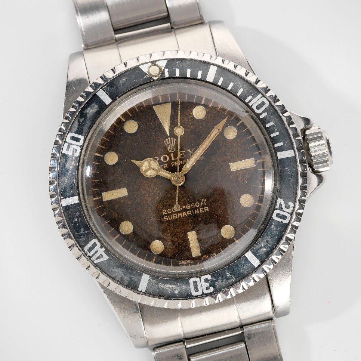 Rolex Submariner Tropical Bart Simpson Dial 5513