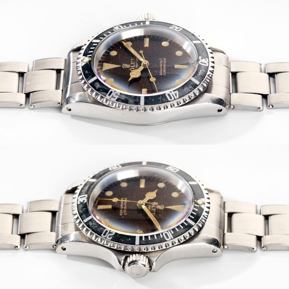 Rolex Submariner Tropical Bart Simpson Dial 5513