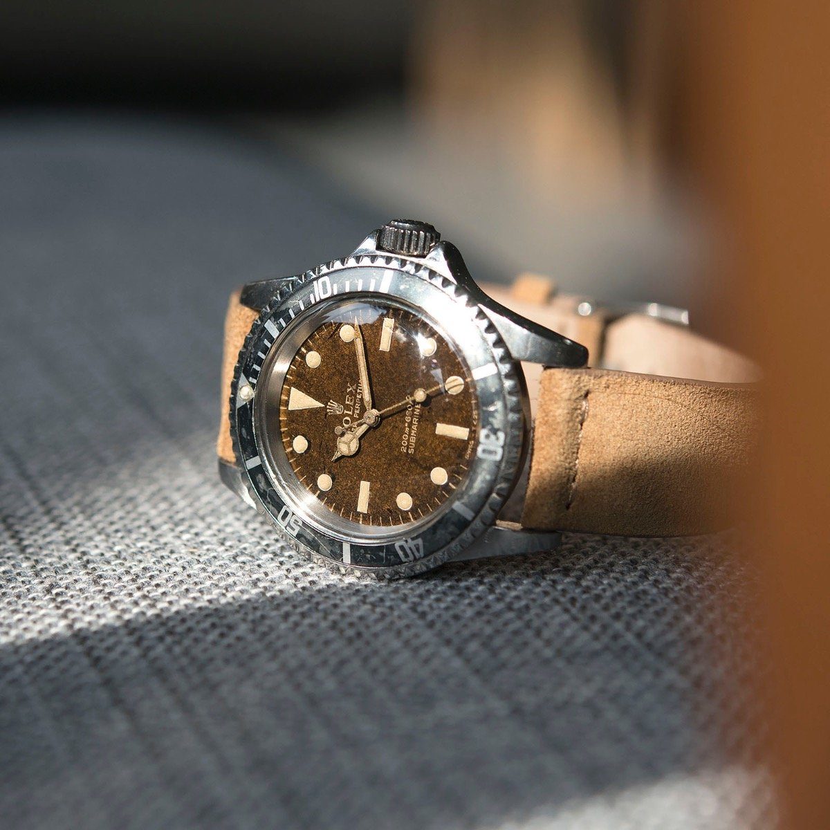 Rolex Submariner Tropical Bart Simpson Dial 5513