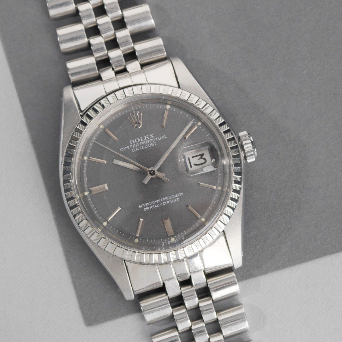 Rolex Datejust Grey Linen ‘Sigma’ Dial 1603