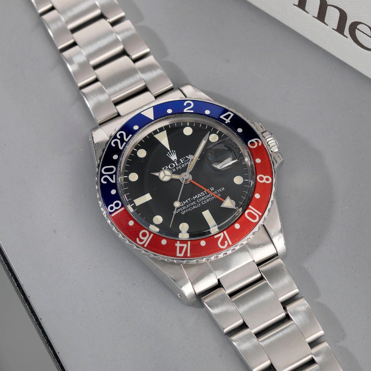 Rolex 16750 Matte Dial GMT Master Pepsi