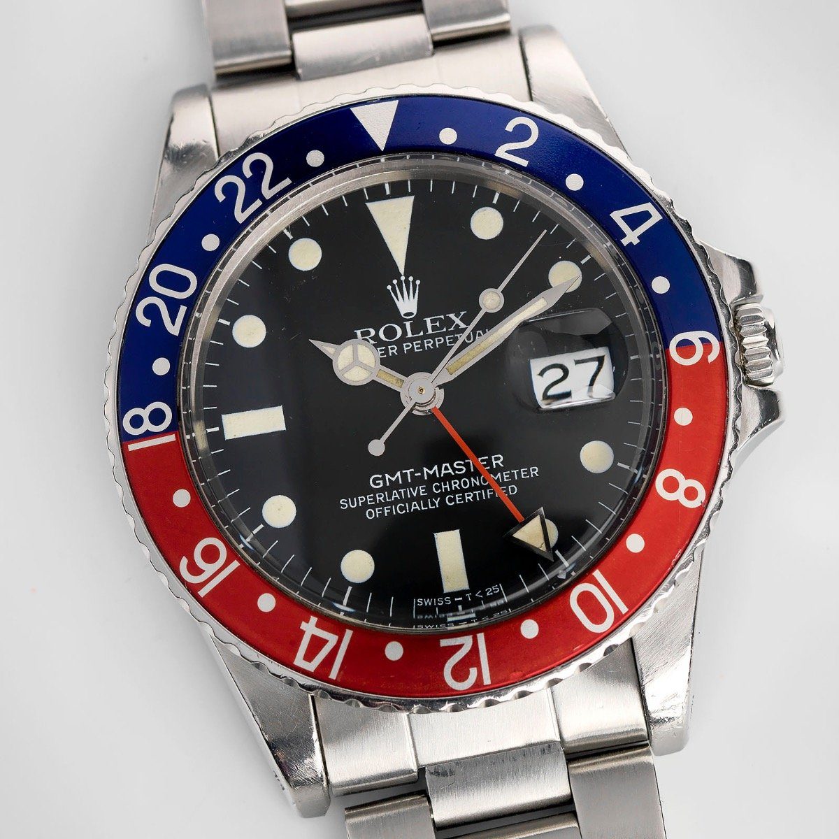 Rolex 16750 Matte Dial GMT Master Pepsi