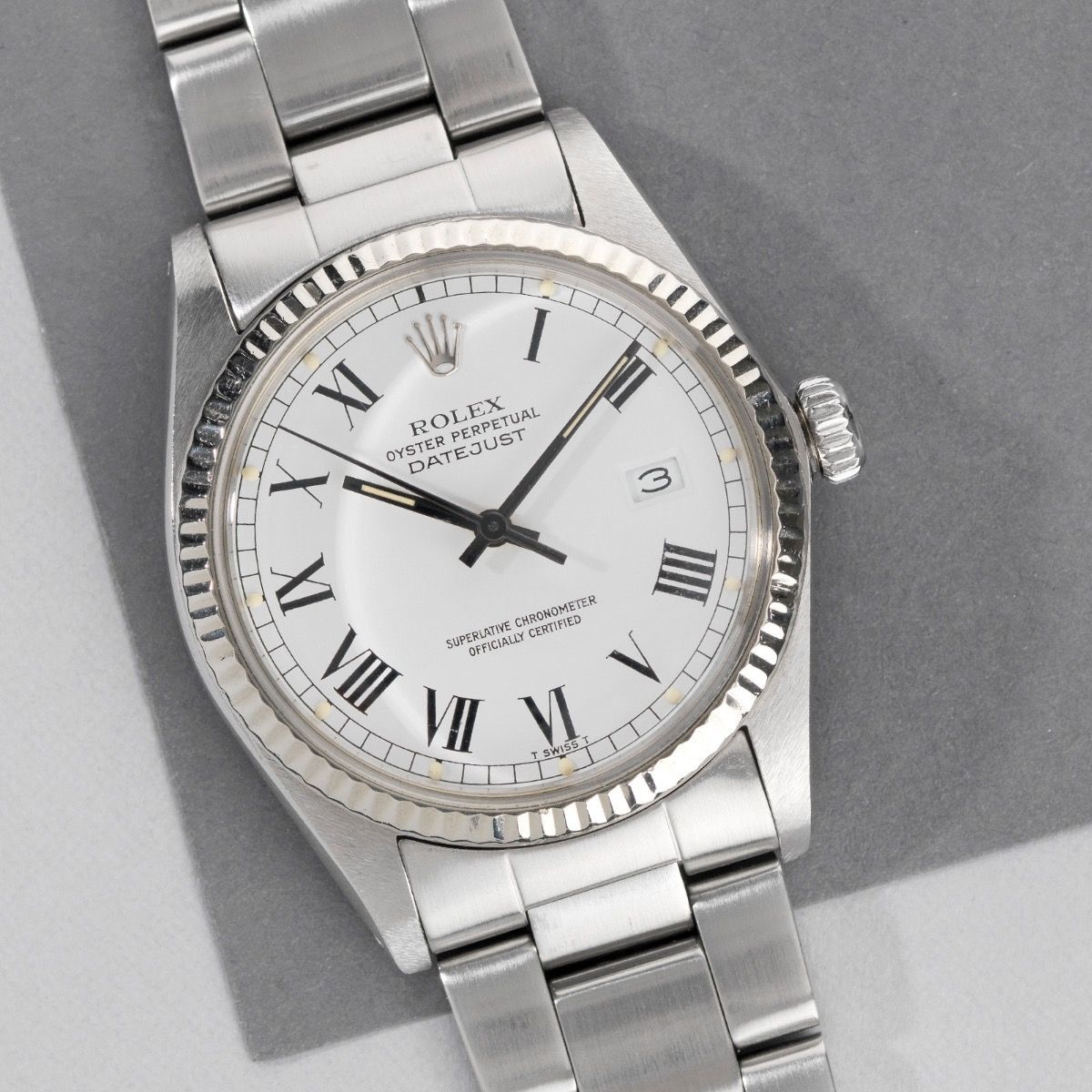Rolex Datejust Reference 16014 Buckley Dial