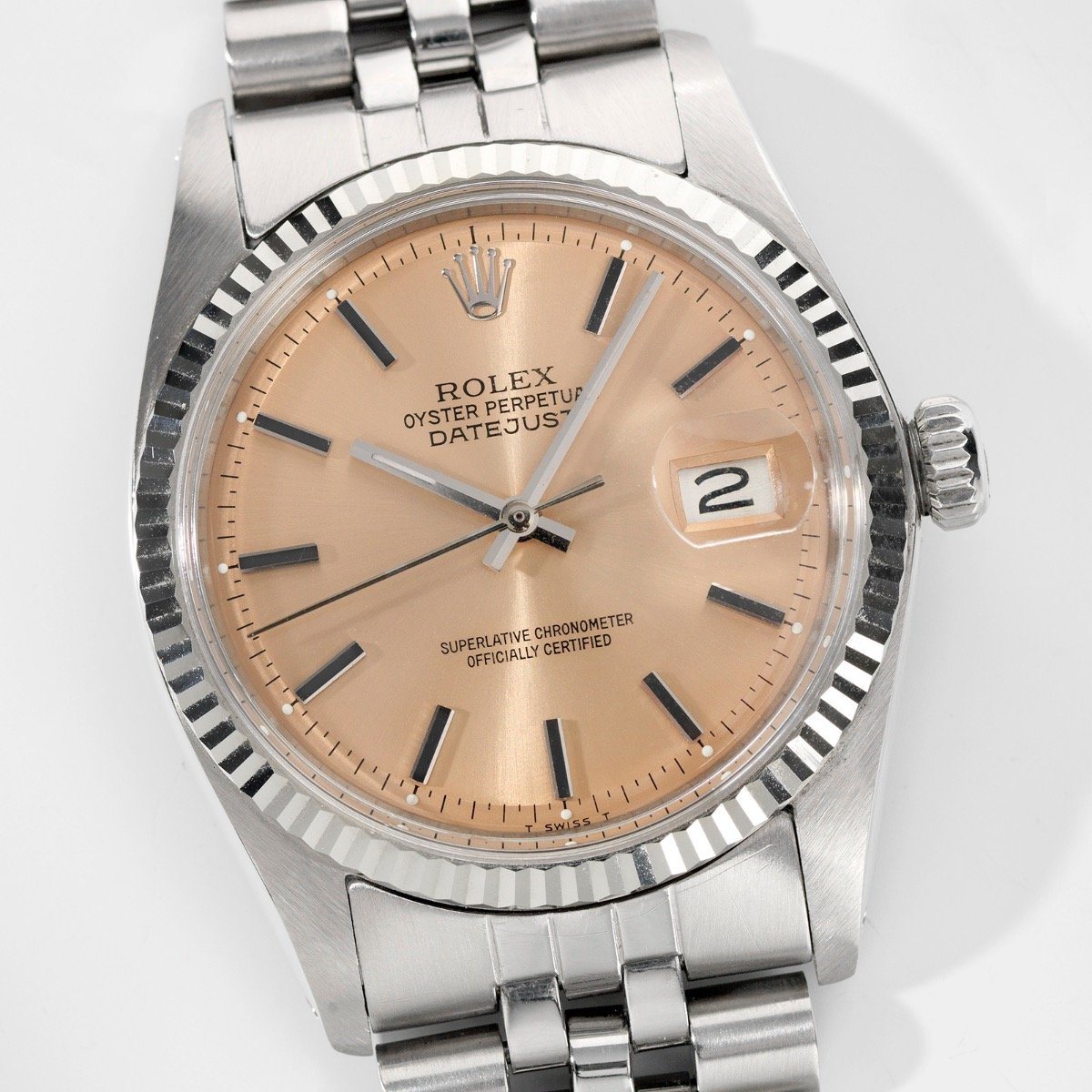 Rolex Datejust Salmon Dial 1601
