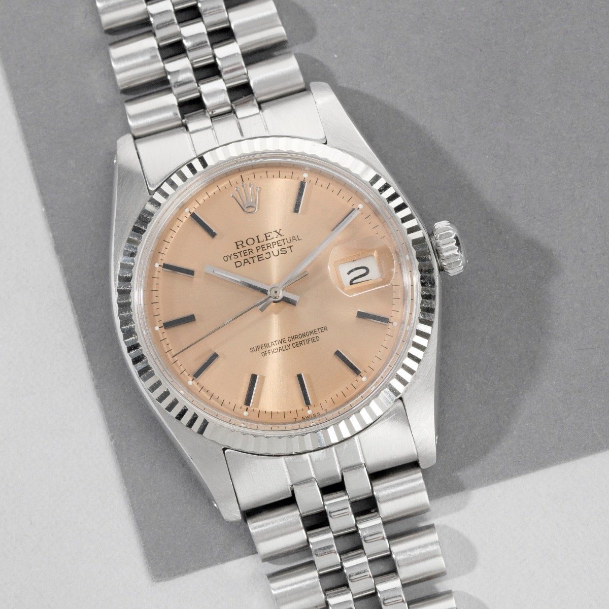 Rolex Datejust Salmon Dial 1601