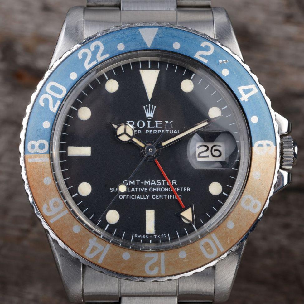 ROLEX 1675 GMT 1971 MK1 LONG E