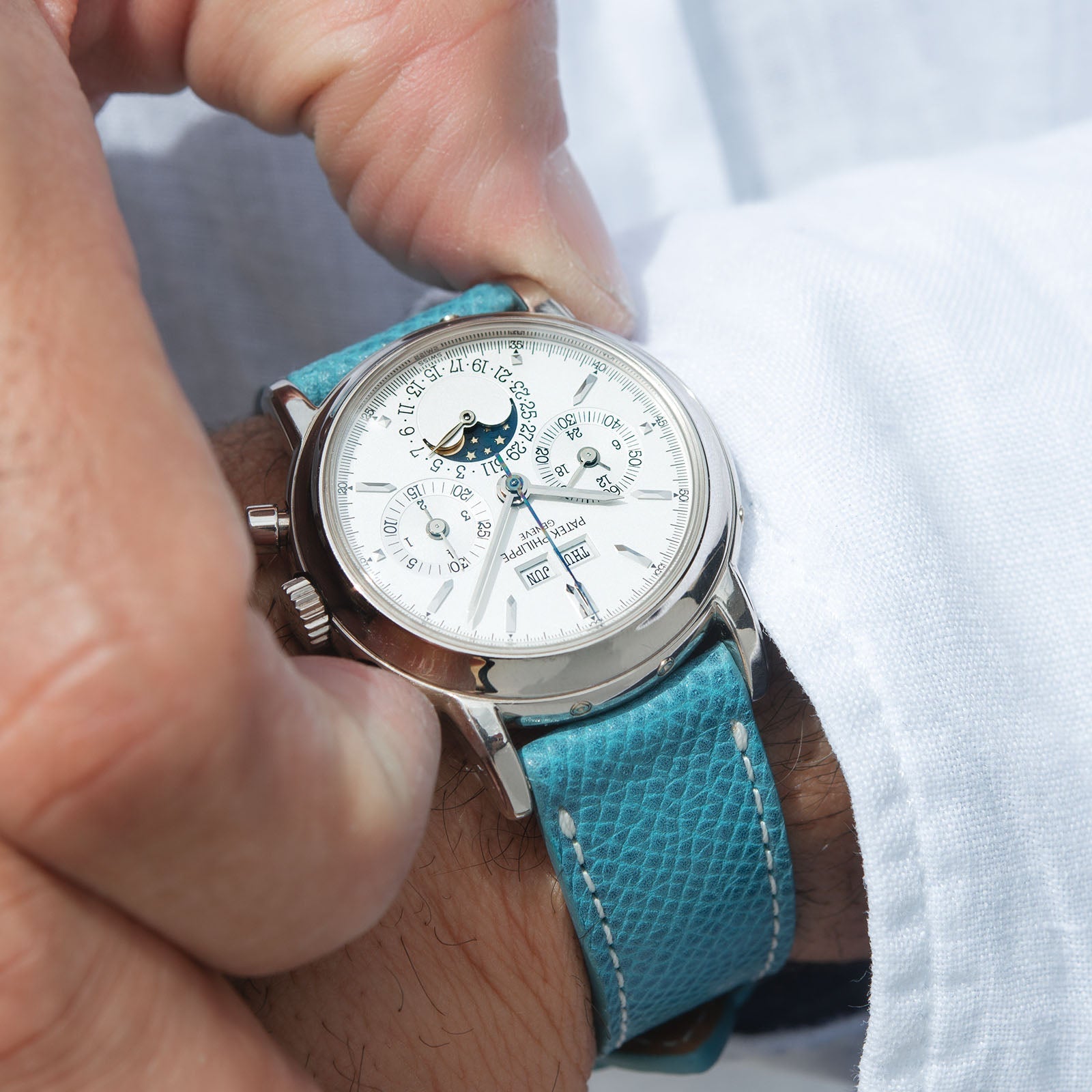 Strap Guide – The Patek Philippe 3970G White Gold Perpetual Calendar