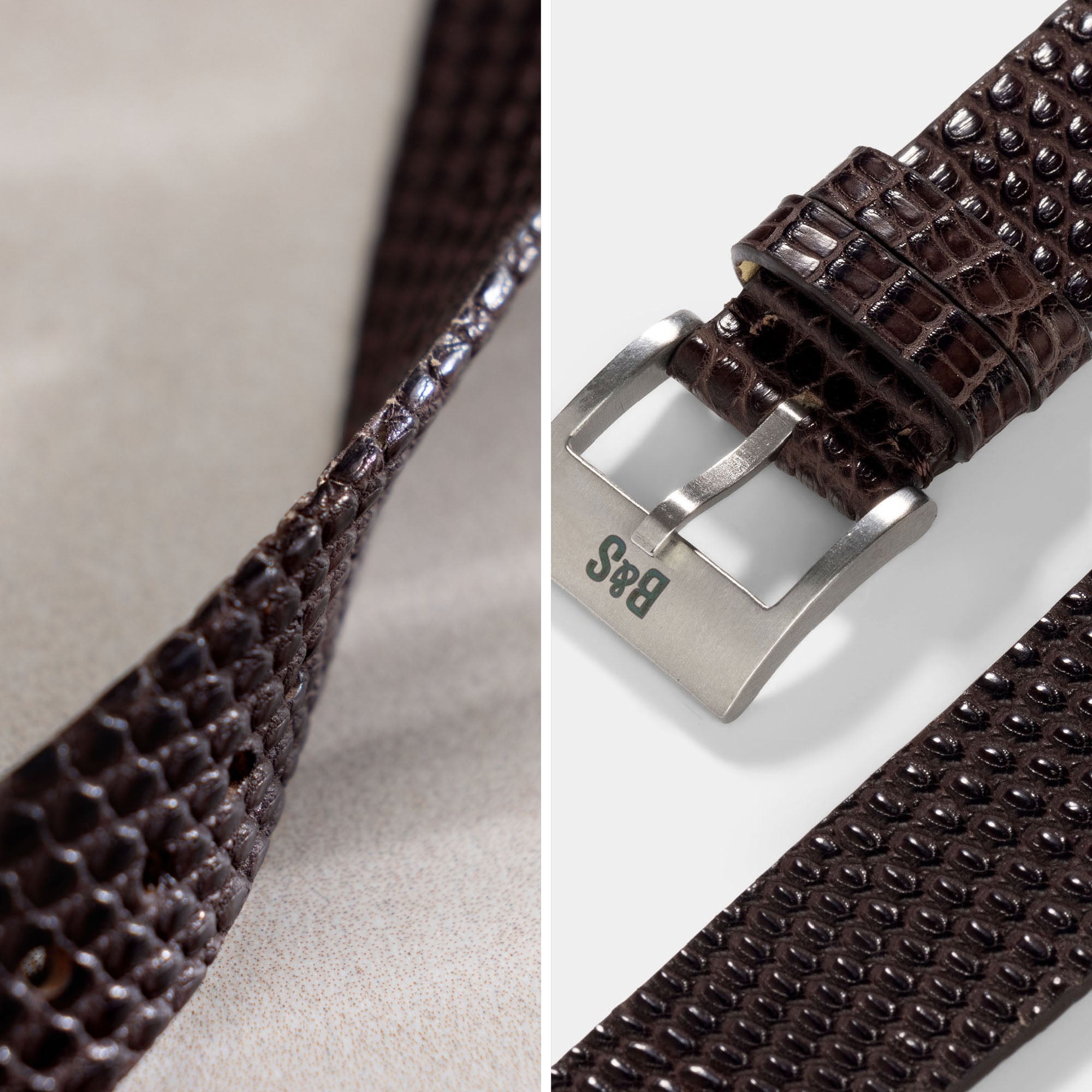 The Java Brown Double Lizard Strap - Jubilee Edition