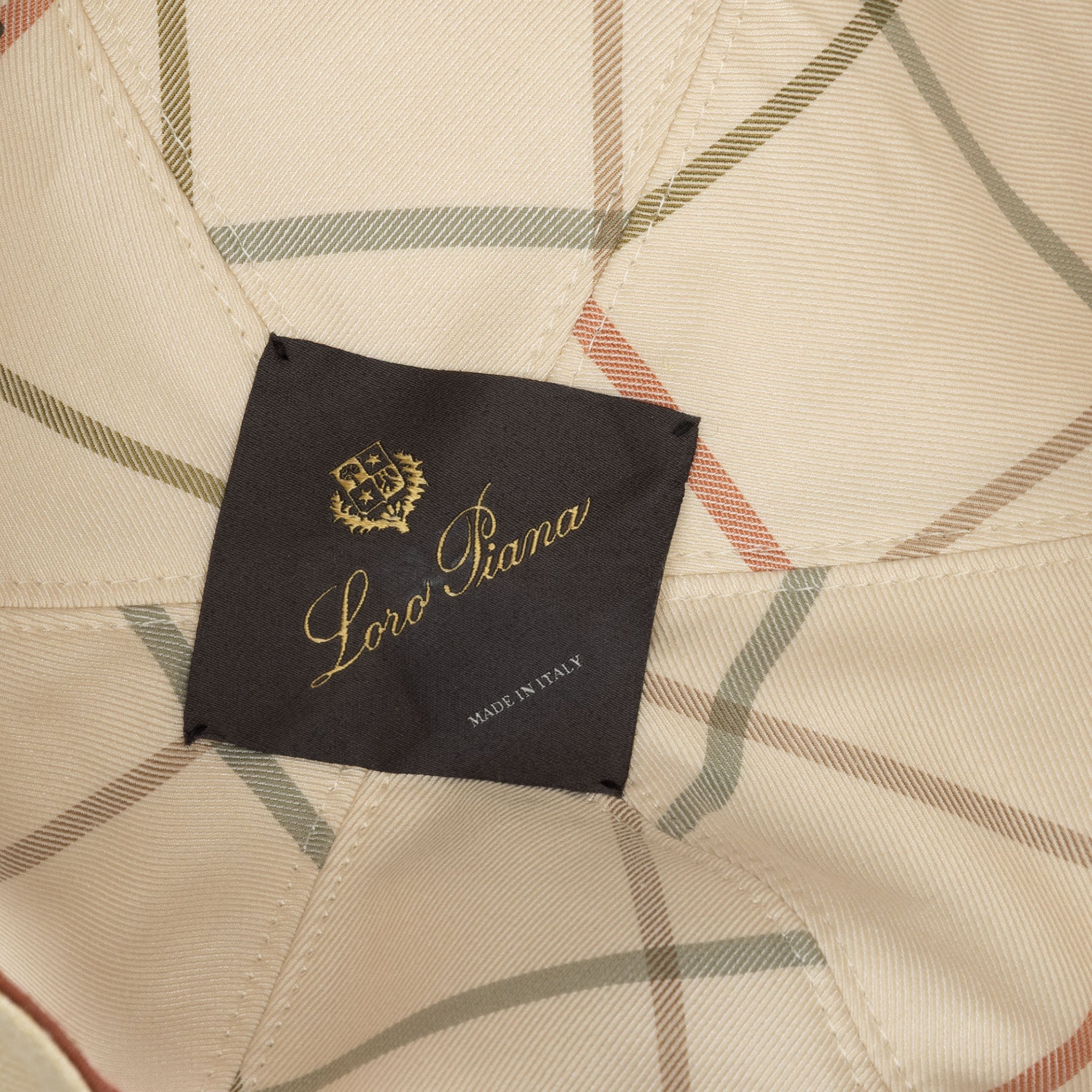 Lora Piana Logo -embroidered Linen Baseball cap