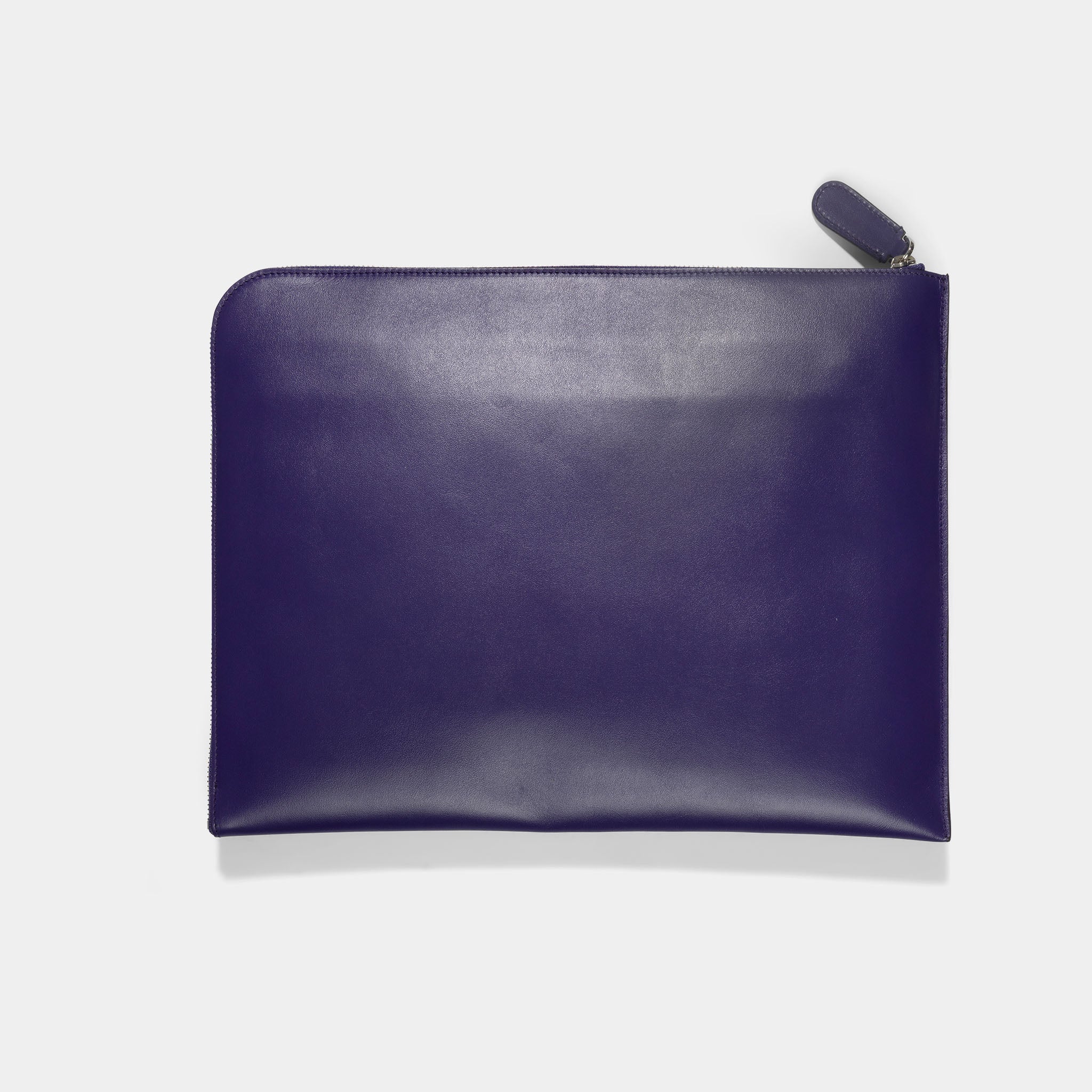 Audemars Piguet purple leather clutch