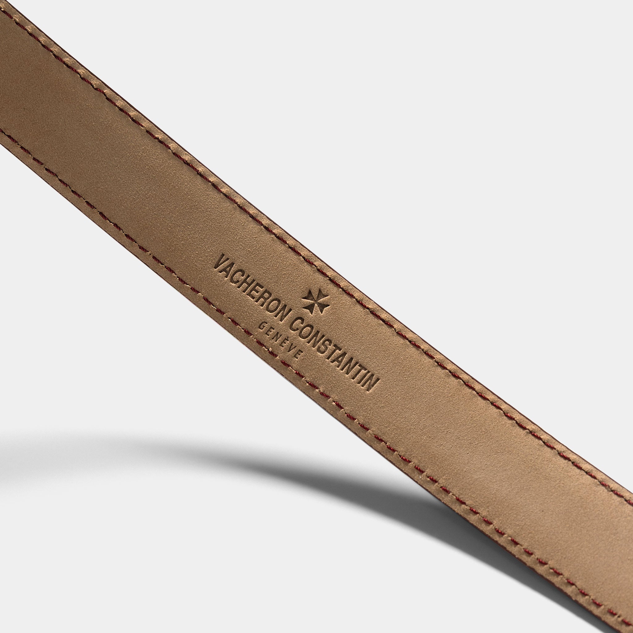 Vacheron Constantin Ladies Degradé Red  Leather Belt