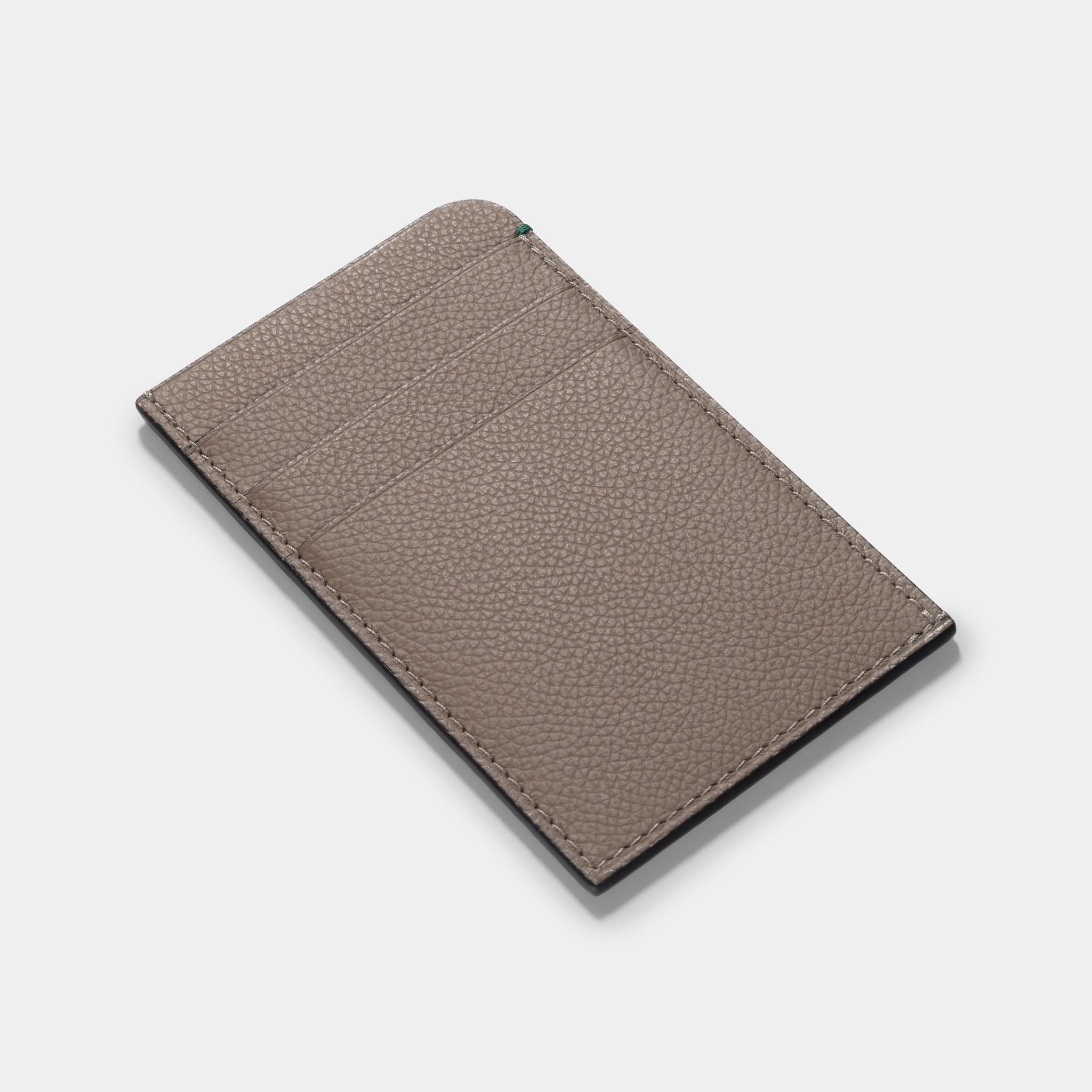 Rolex Leather card holder taupe colour