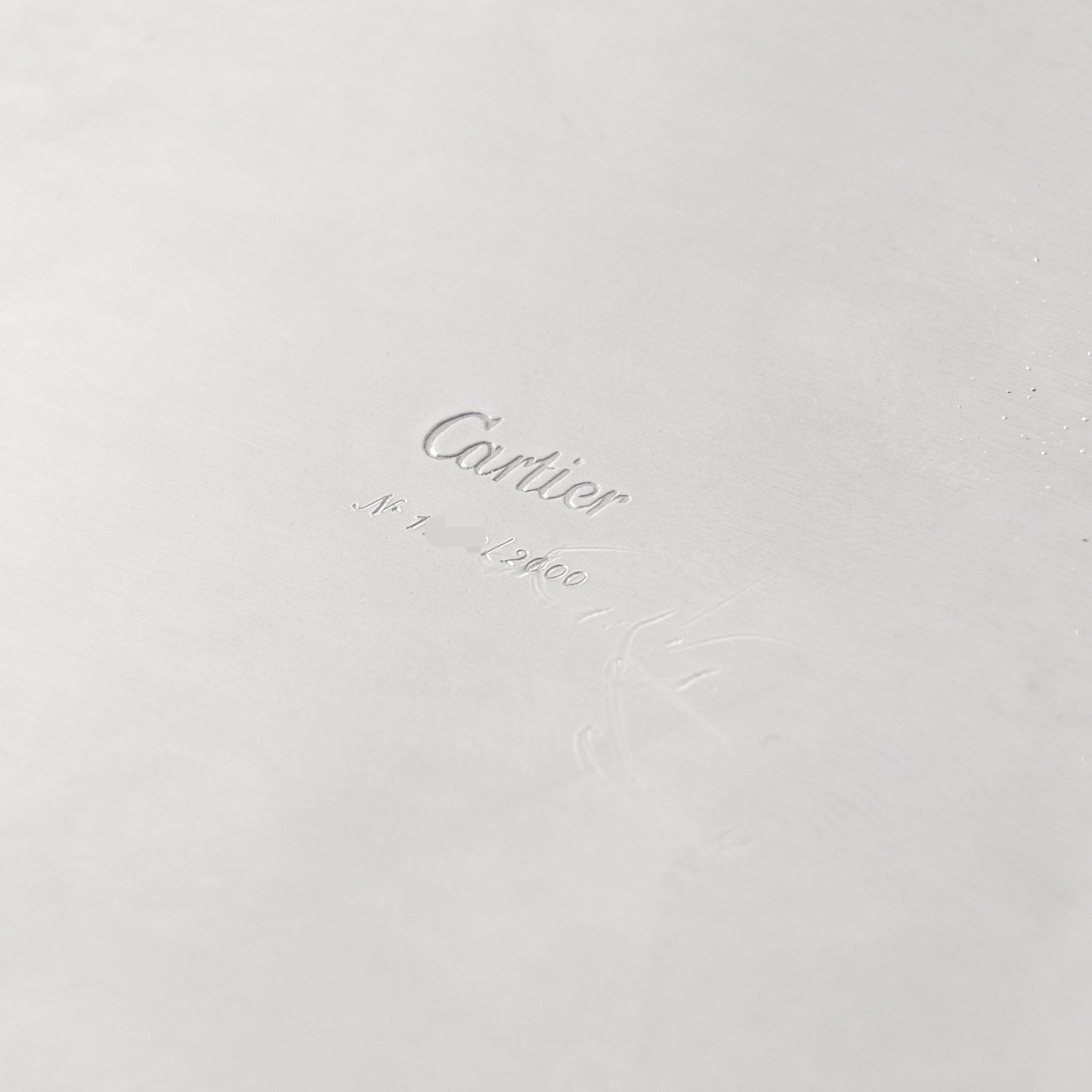 Cartier calendar desk paper weight box “ limited edition “