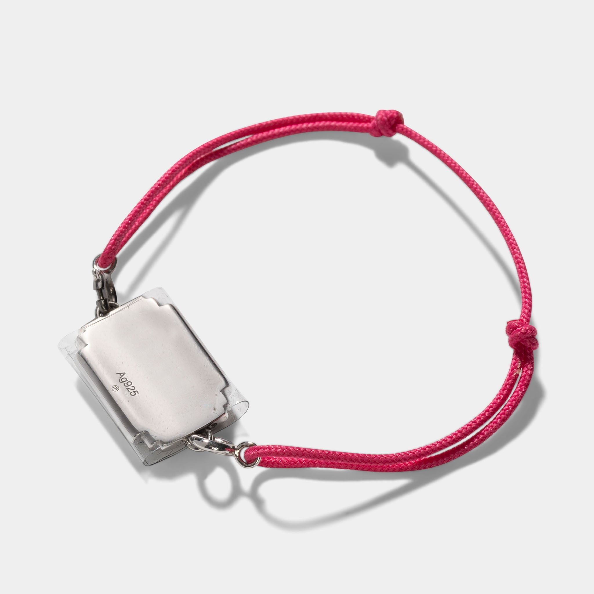 Patek Philippe Silver Cord Bracelet Calatrava Cross