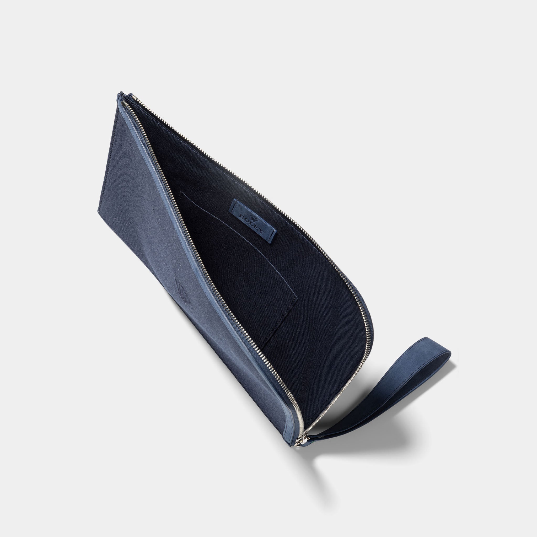 Rolex Denim Blue Clutch