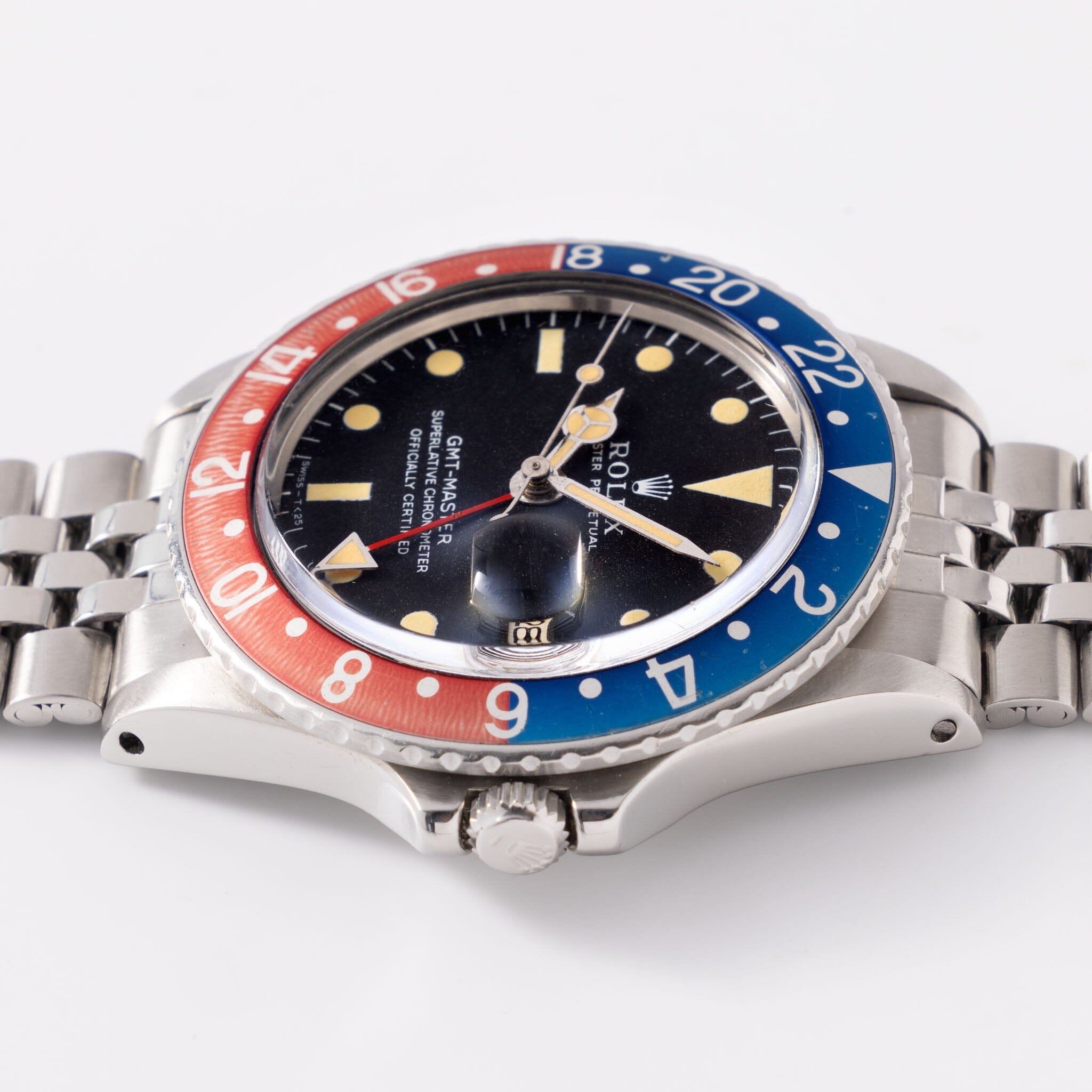 Rolex GMT-Master 1675 Long-E Dial Pepsi Bezel Insert