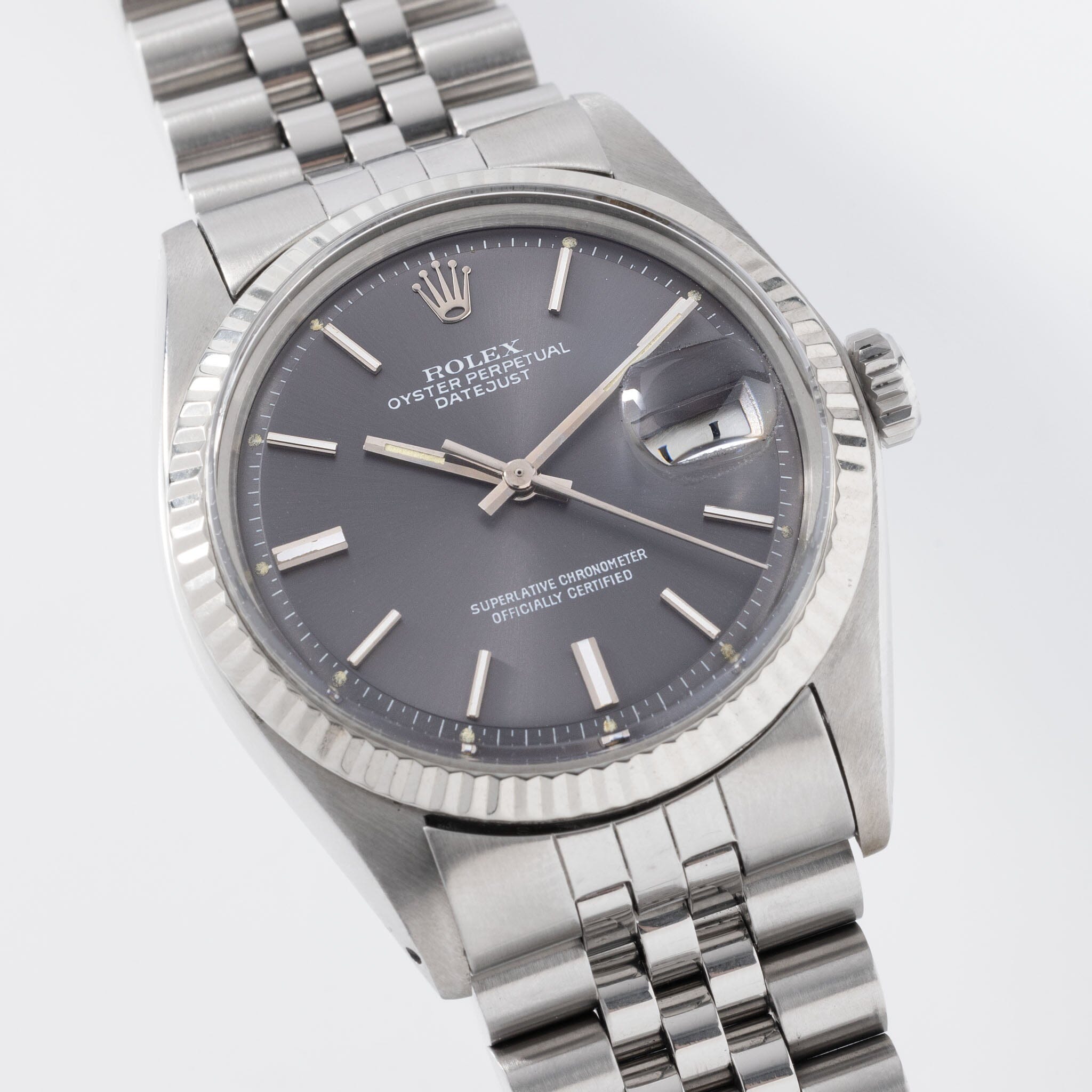 Rolex Datejust 1601 Grey Sigma Dial