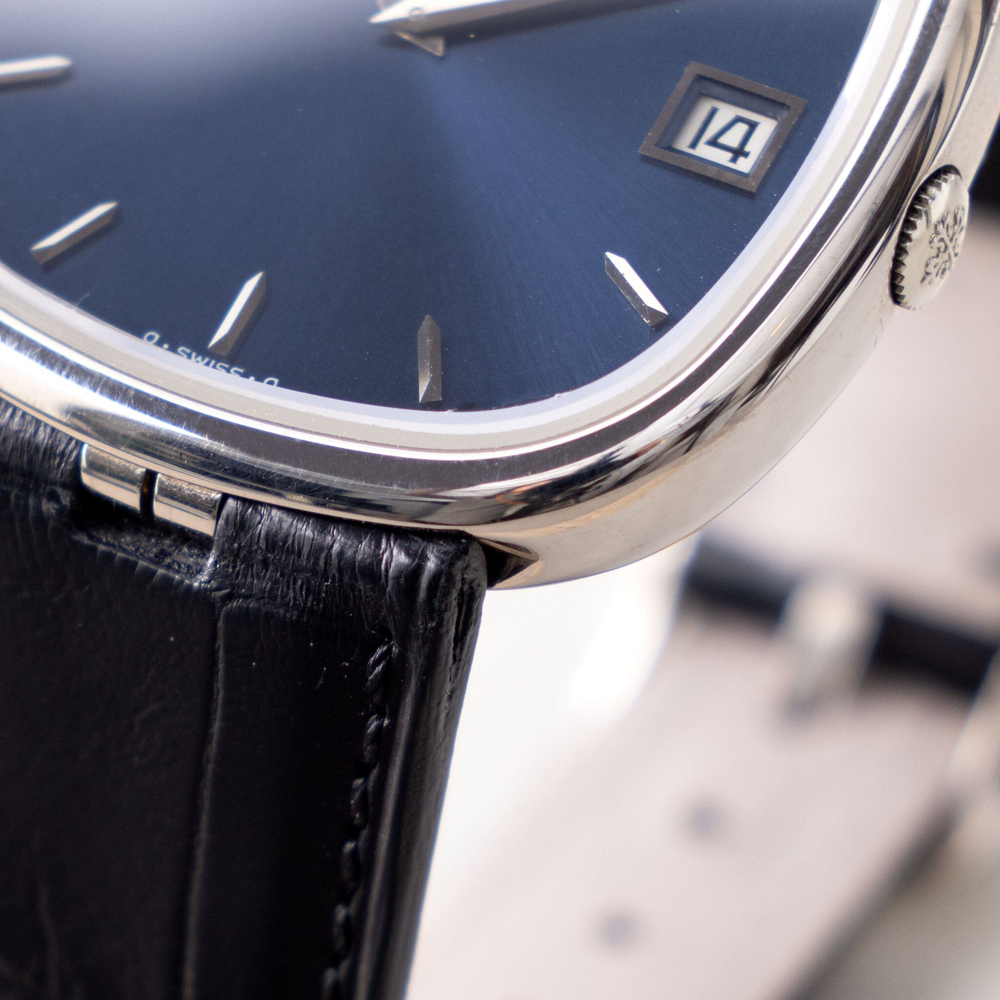 Patek Philippe White Gold "TV Screen" Ref 3604
