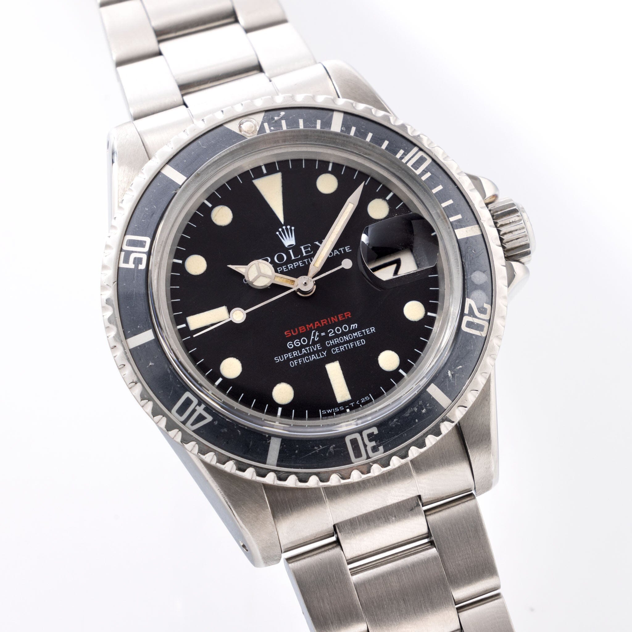 Rolex Submariner Date 1680 Mk4 Red Sub DialRolex Submariner Date 1680 Mk4 Red Sub Dial