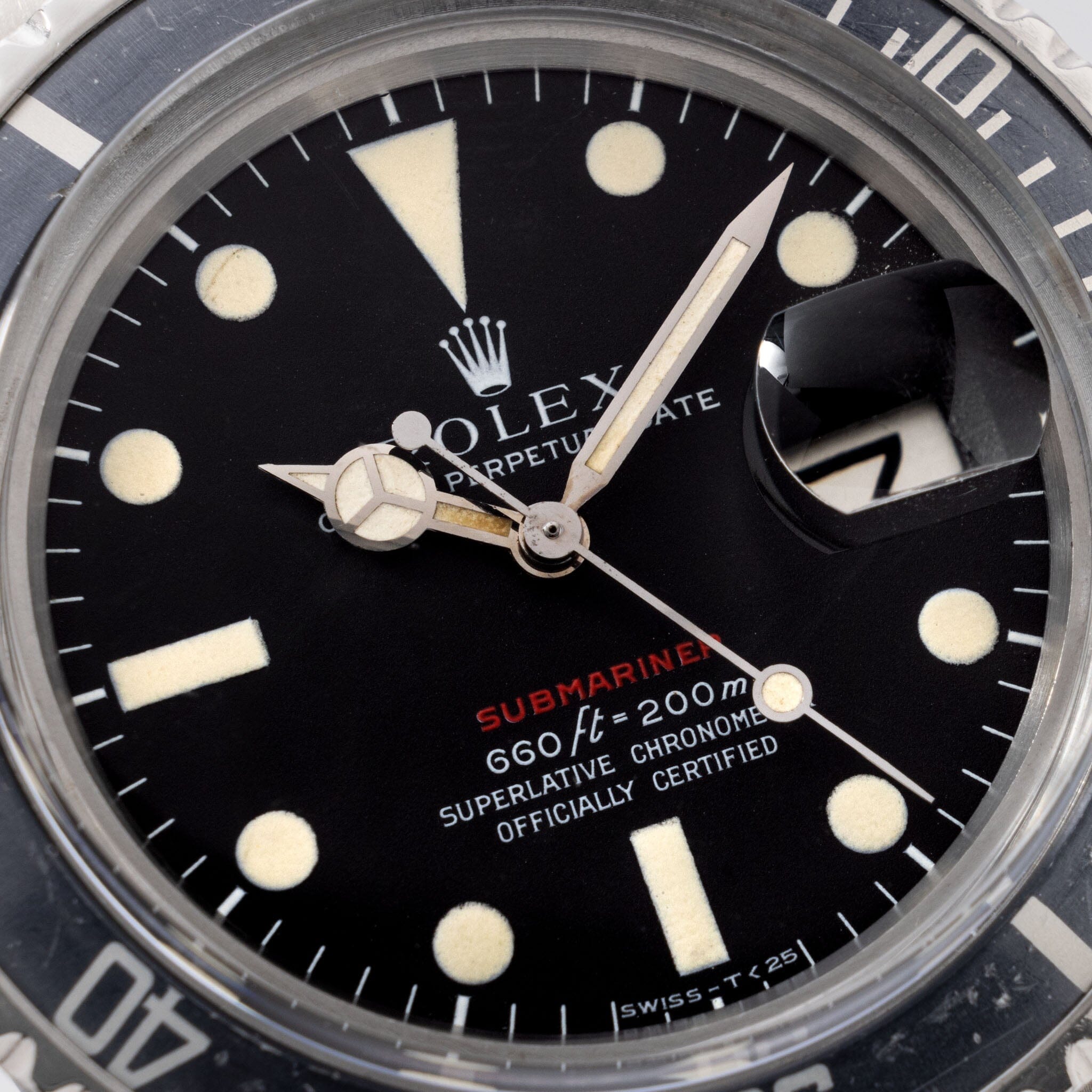 Rolex Submariner Date 1680 Mk4 Red Sub DialRolex Submariner Date 1680 Mk4 Red Sub Dial