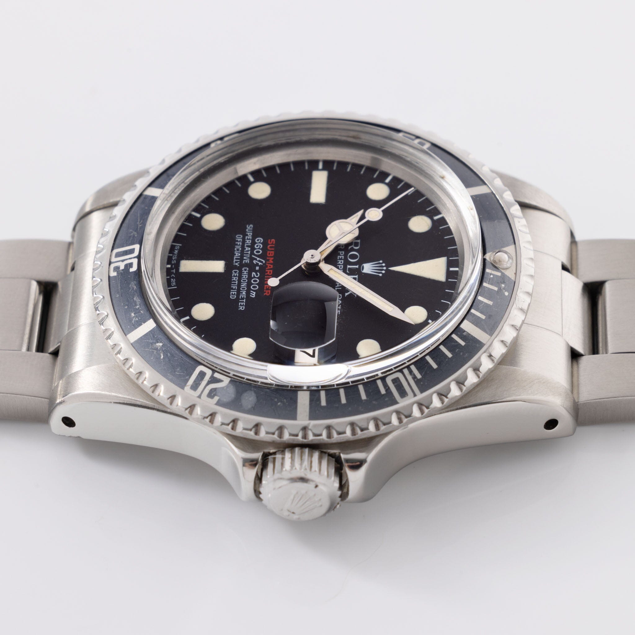 Rolex Submariner Date 1680 Mk4 Red Sub DialRolex Submariner Date 1680 Mk4 Red Sub Dial