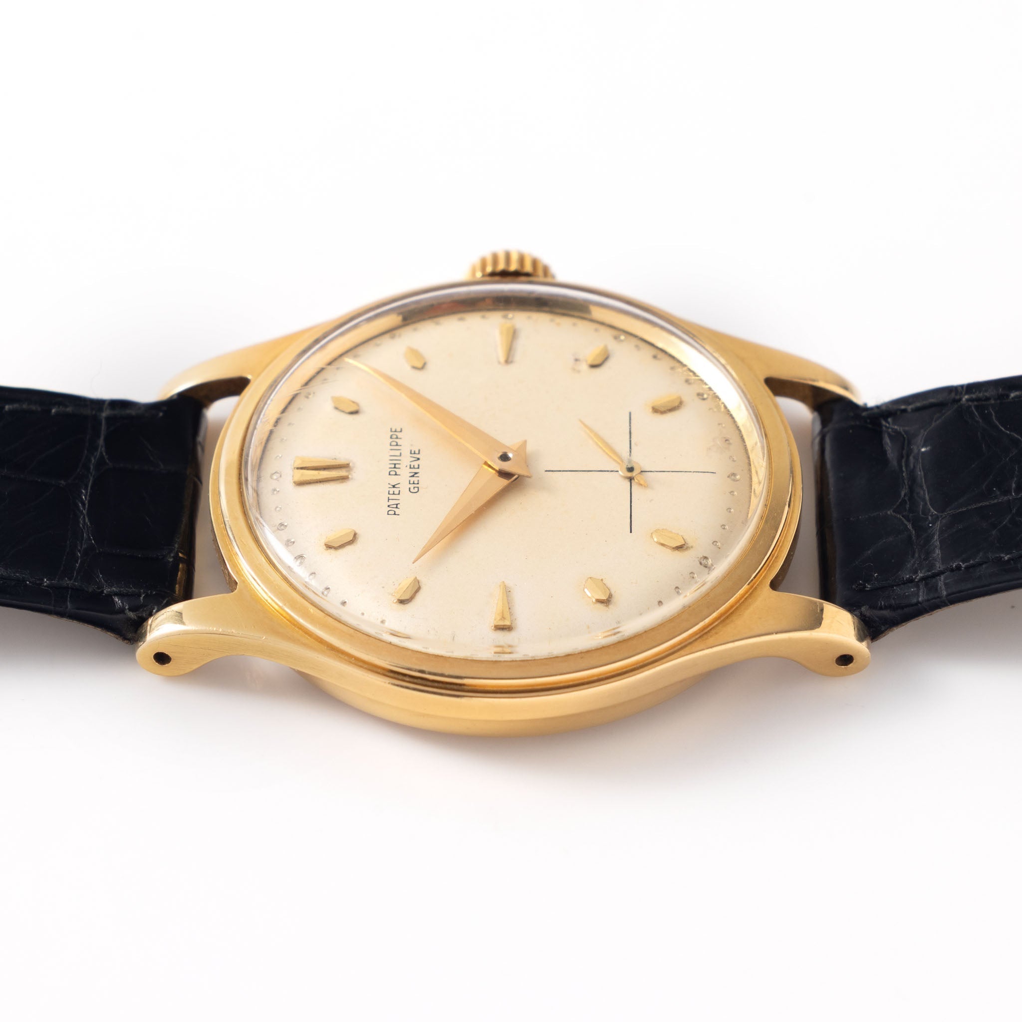 Patek Philippe Calatrava 2509J in 18k yellow gold “Grené-finish dial”