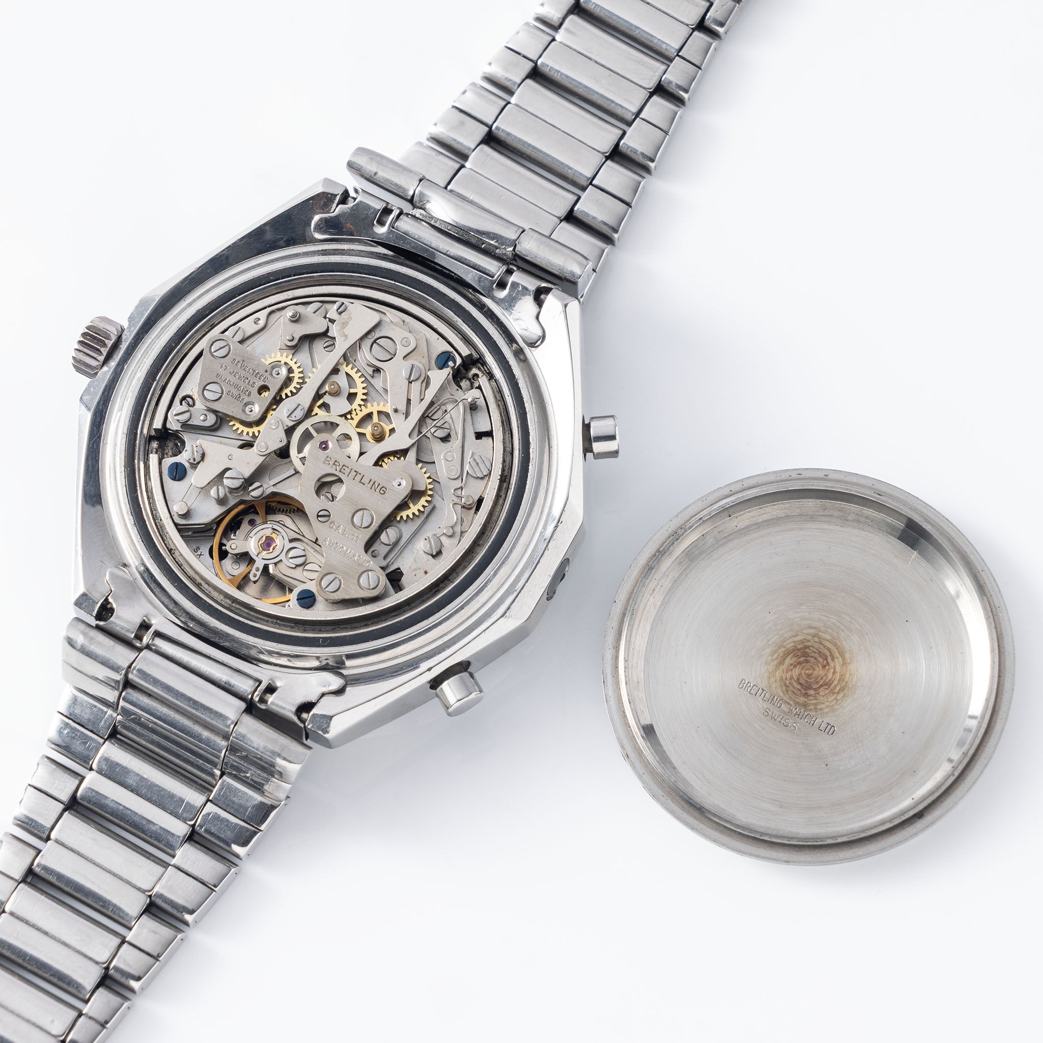 Breitling Navitimer automatic “Iraqi General Youth Training Association” Chronograph Ref. 1806 "Fried Egg"