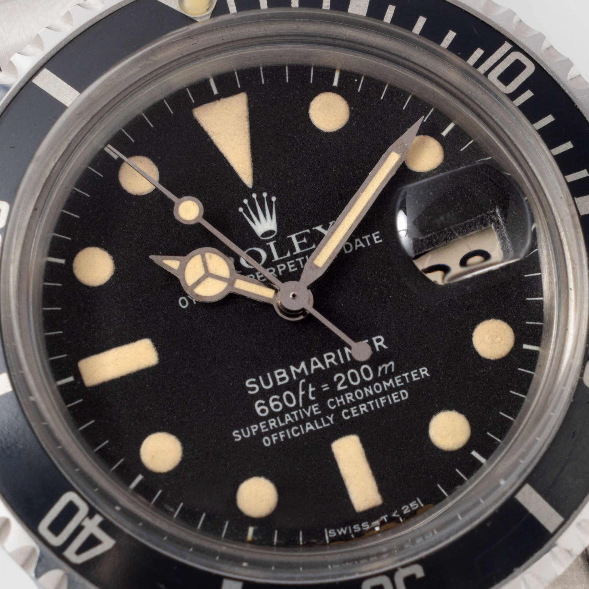 Rolex Submariner 1680 MK1 with Box and Punched Guarantee Paper