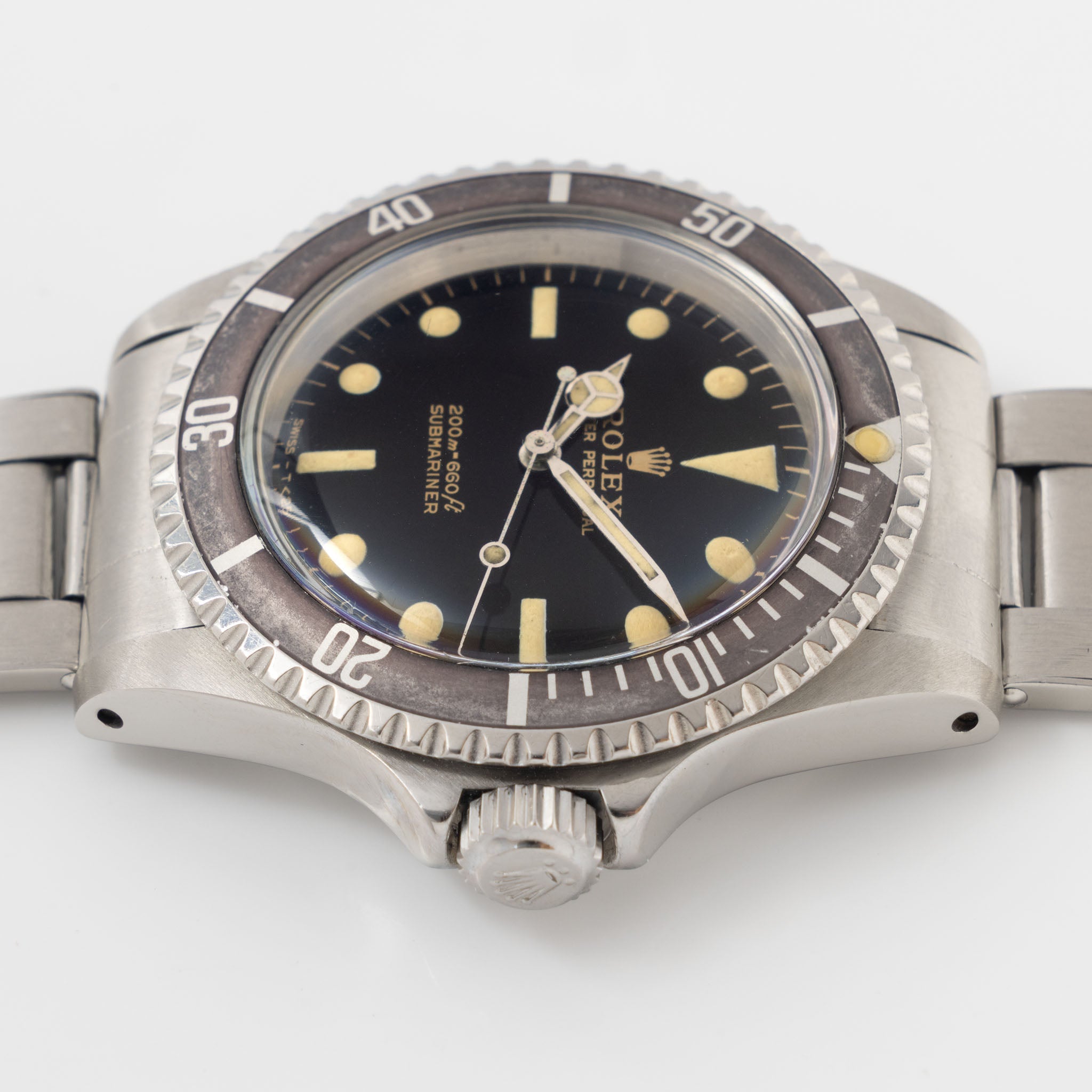 Rolex Submariner Gilt dial ref 5513 first owner provenance
