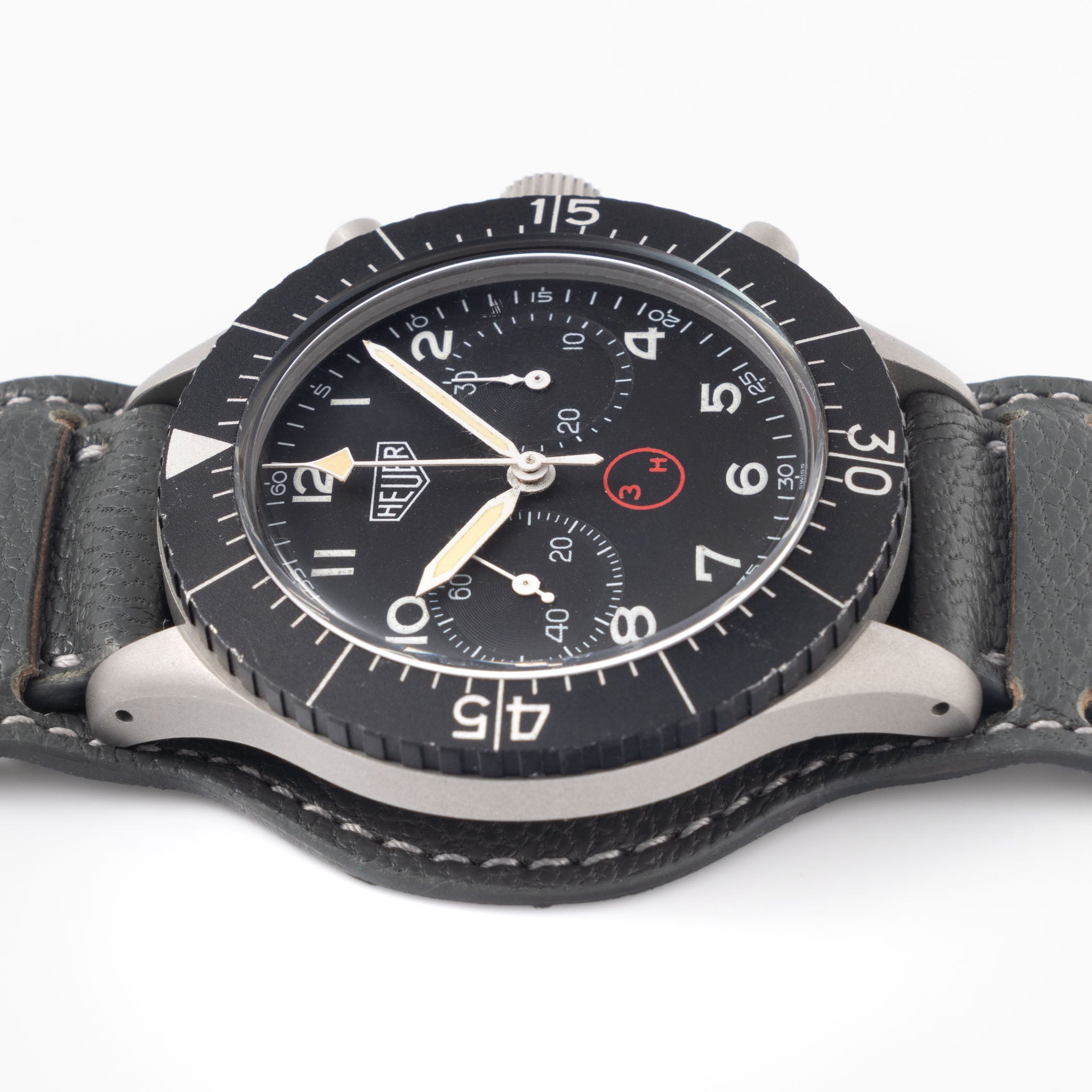 Heuer Bundeswehr 1550SG 3H Chronograph
