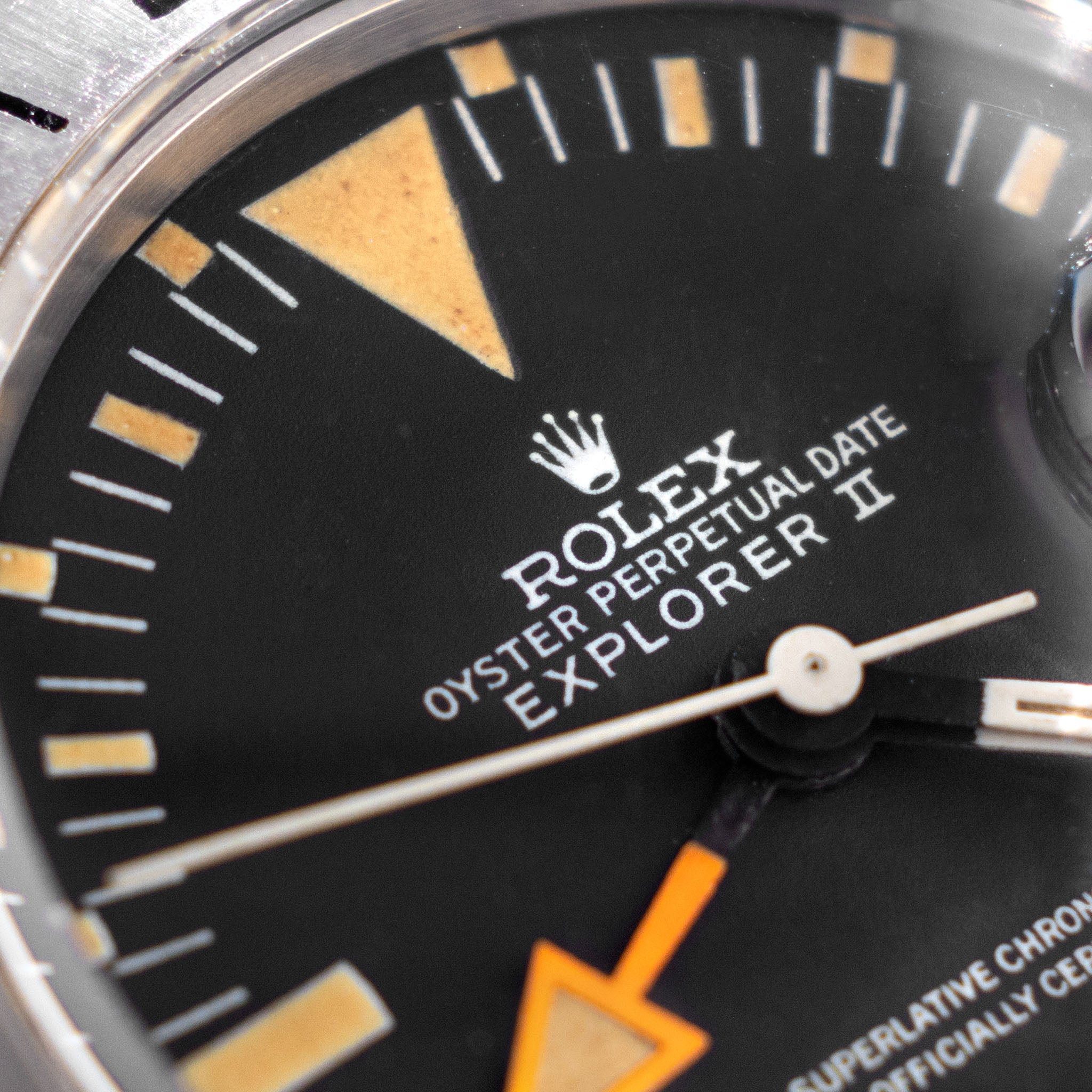 Rolex Explorer II 1655 Mk1 dial "Straight Hand" Box and Paper Set