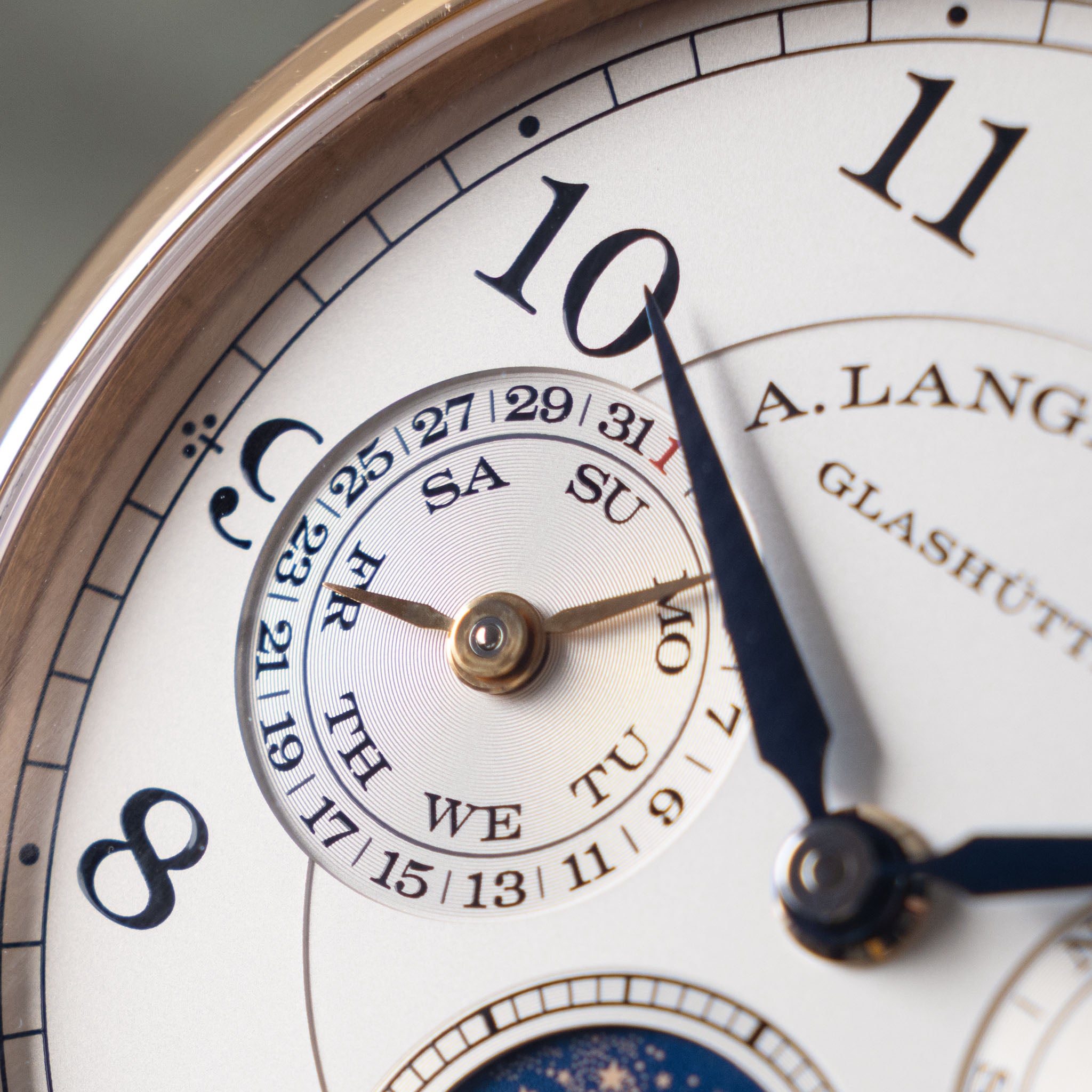 A.Lange & Söhne 1815 Annual Calendar in 18k Rose Gold Box and Papers set ref. 238.032
