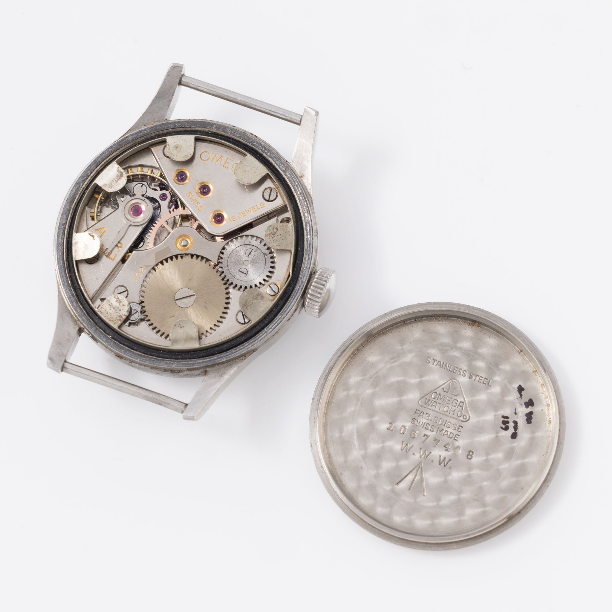 Omega "Dirty Dozen" WWW Issued Military Watch