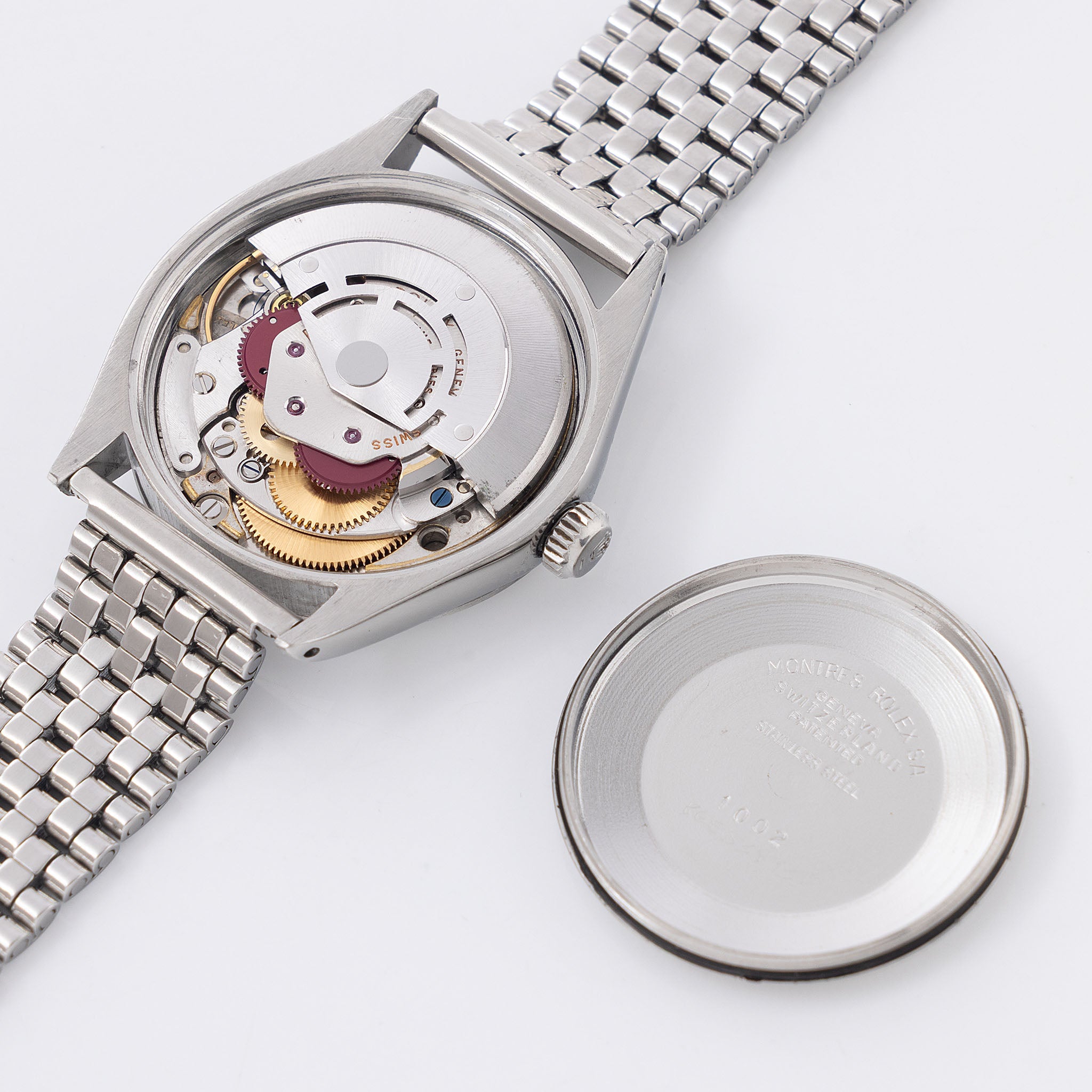 Rolex Oyster Perpetual Air-King Silver Explorer dial ref 5500