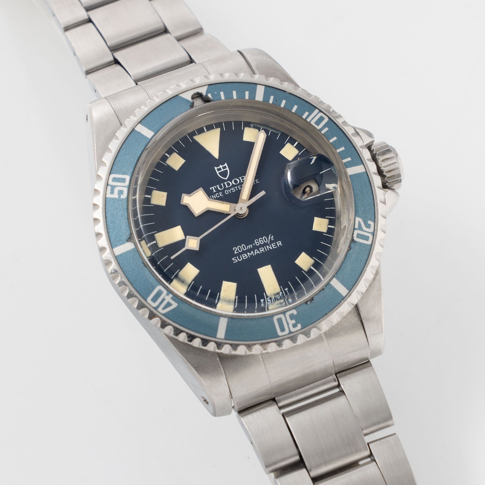 Tudor Submariner Date Blue Snowflake dial ref 9411/0