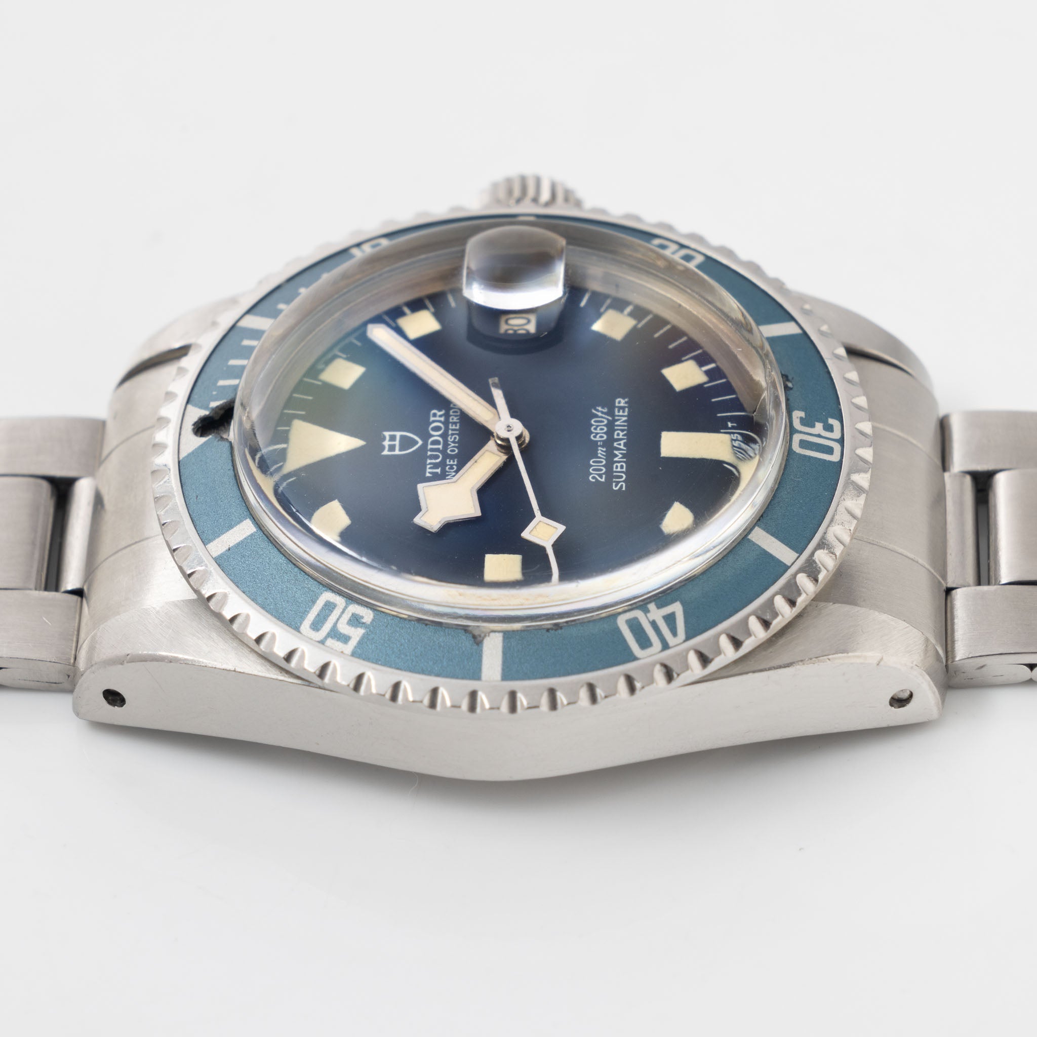Tudor Submariner Date Blue Snowflake dial ref 9411/0