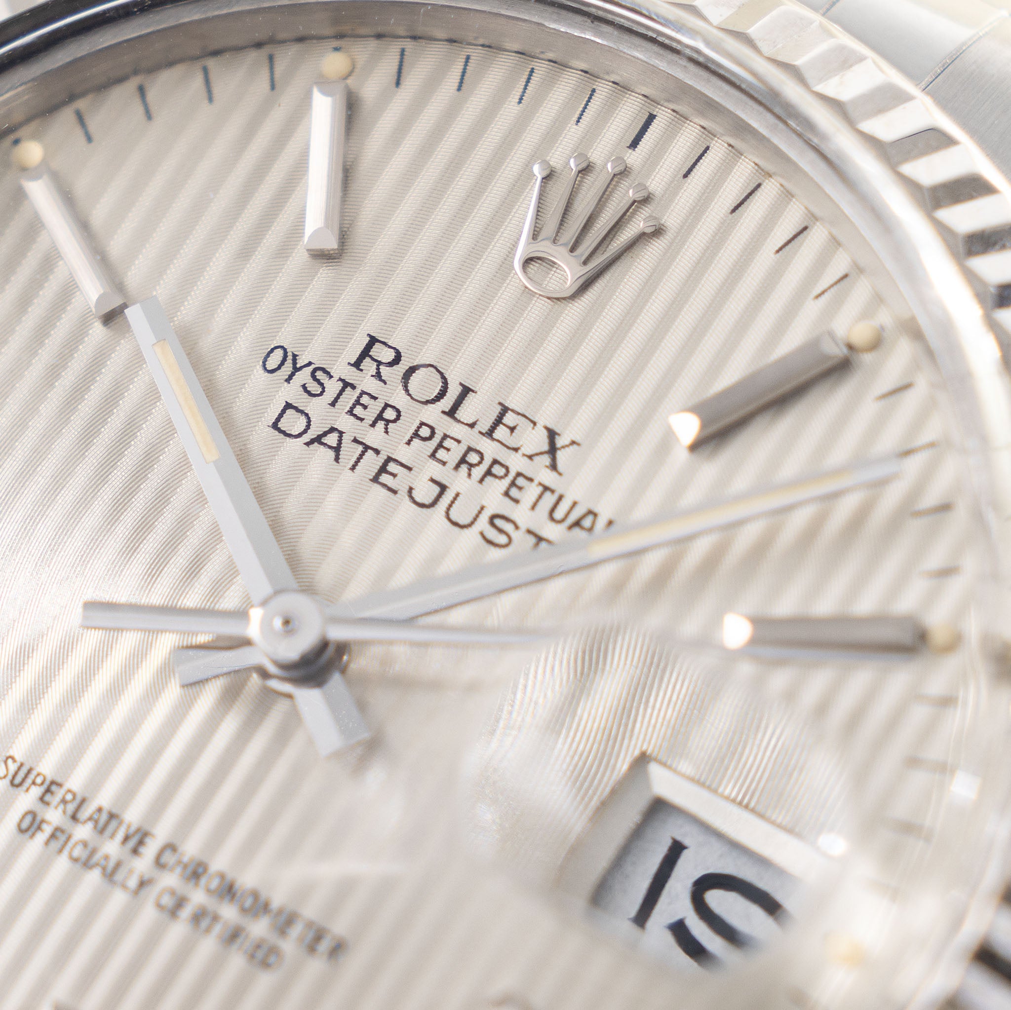 Rolex Datejust cream Tapestry dial  ref  16014