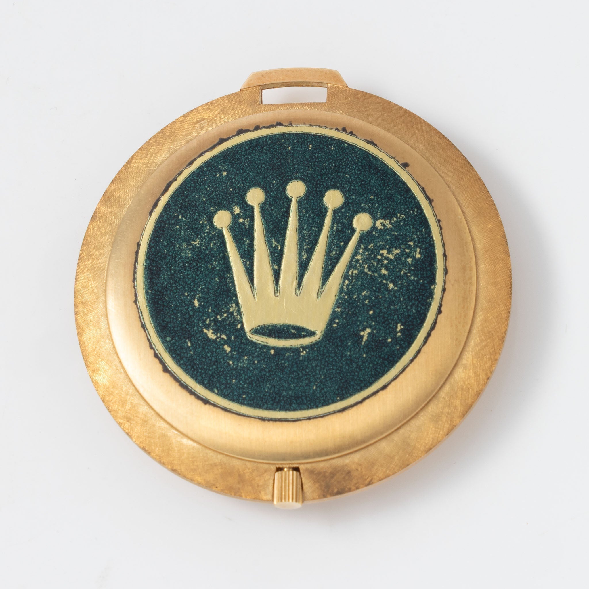 Rolex 18k Yellow Gold Pocket/Pendant Watch ref. 3608 Silver Dial