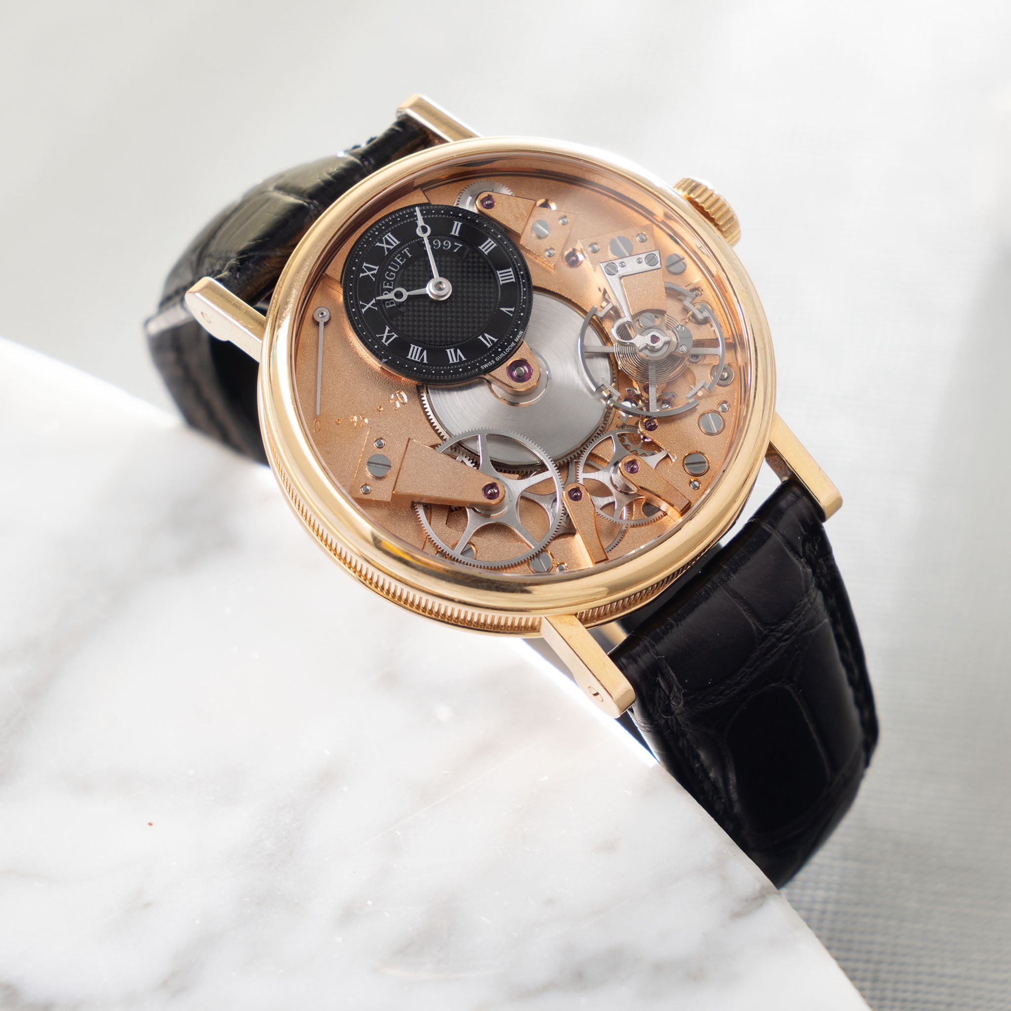 Breguet Tradition in 18k Pink Gold Execution ref. 7027