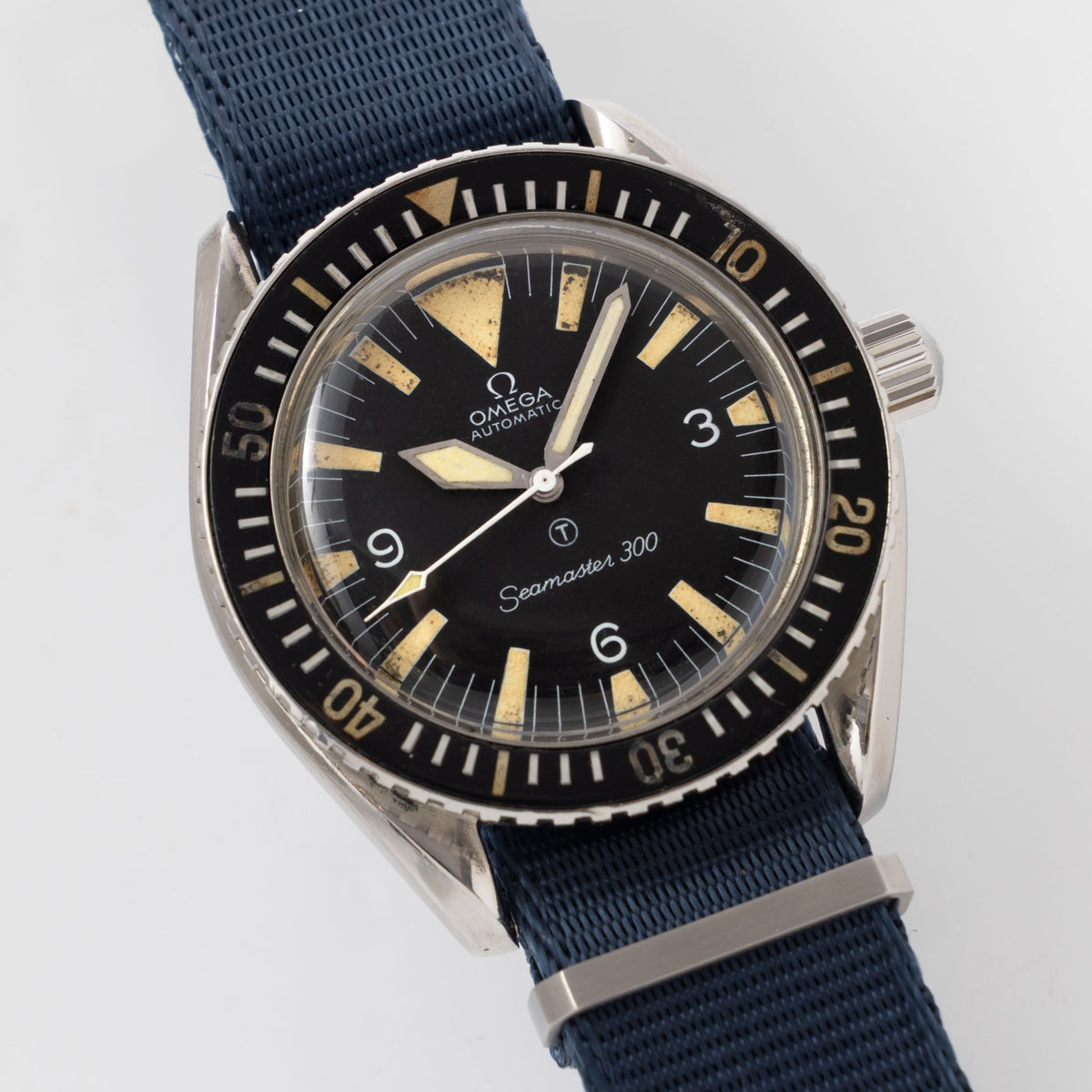 Omega Seamaster 300 British Royal Navy issued ref. 165.024 Mill Spec Circle-T Dial