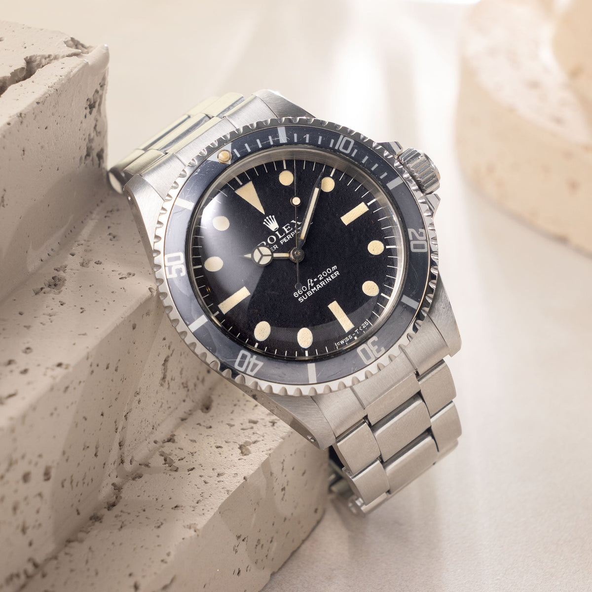 Rolex Submariner 5513 non serif dial